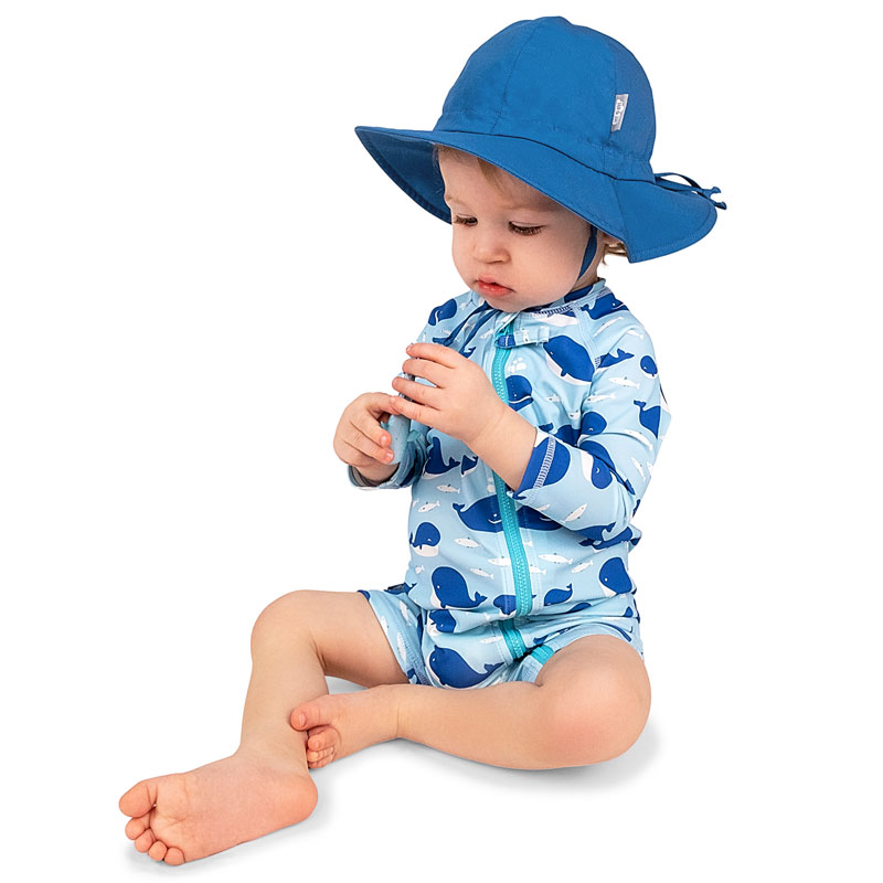 Jan & Jul - Cotton Floppy Hats (Atlantic Blue)