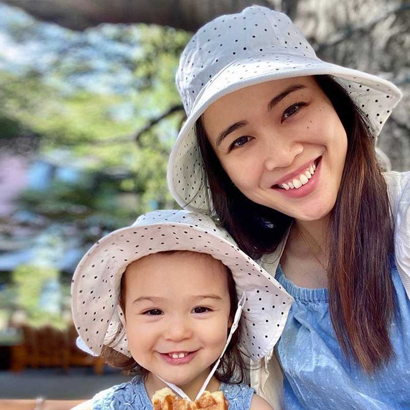 Jan & Jul - Cotton Floppy Hats (Dots)