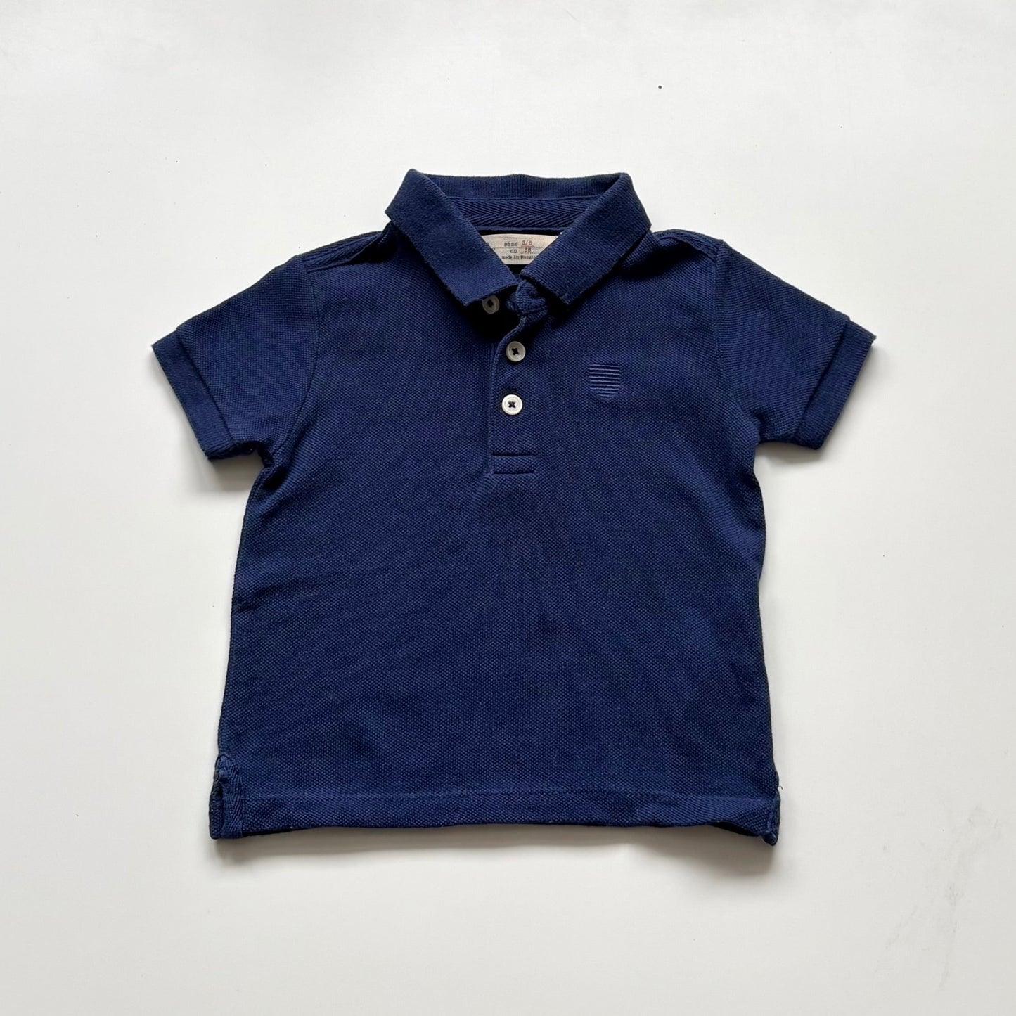 T-Shirt polo Zara | 3-6 mois (fait grand)