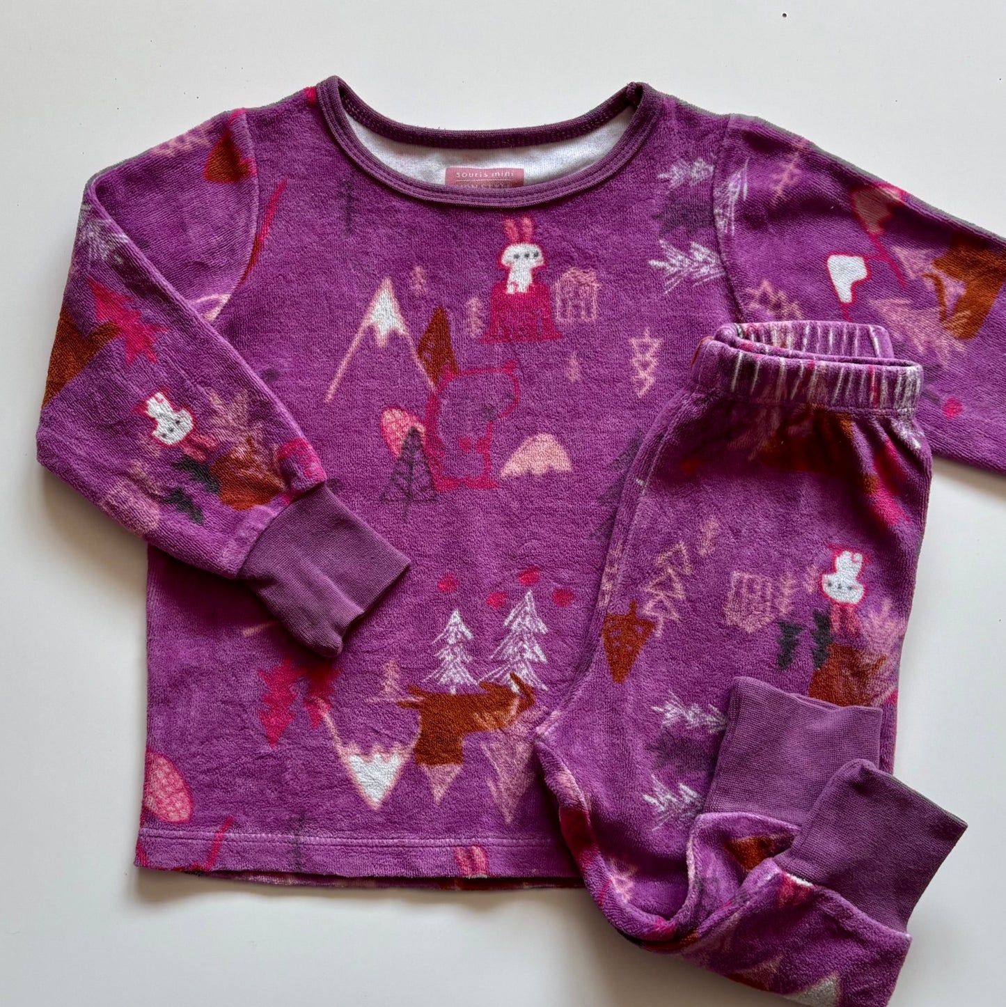 Pyjama Souris Mini | 9-12 mois (fait grand)