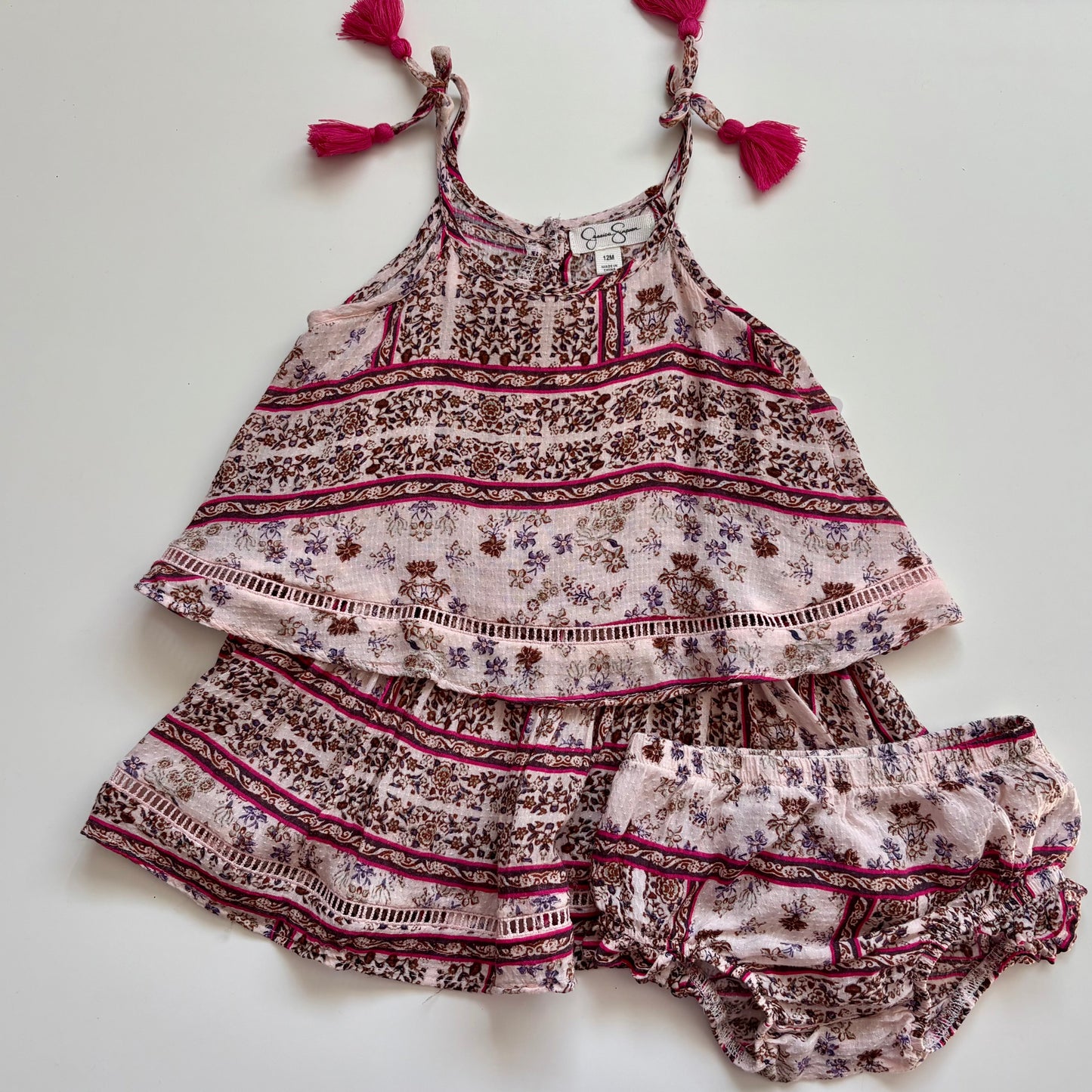 Ensemble en rayonne Jessica Simpson | 12 mois