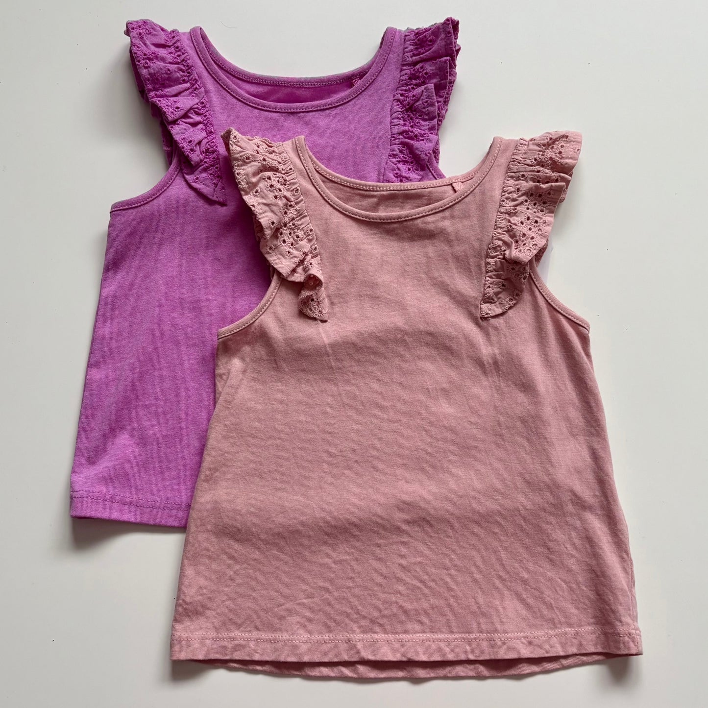 Camisoles avec broderies Next | 9-12 mois