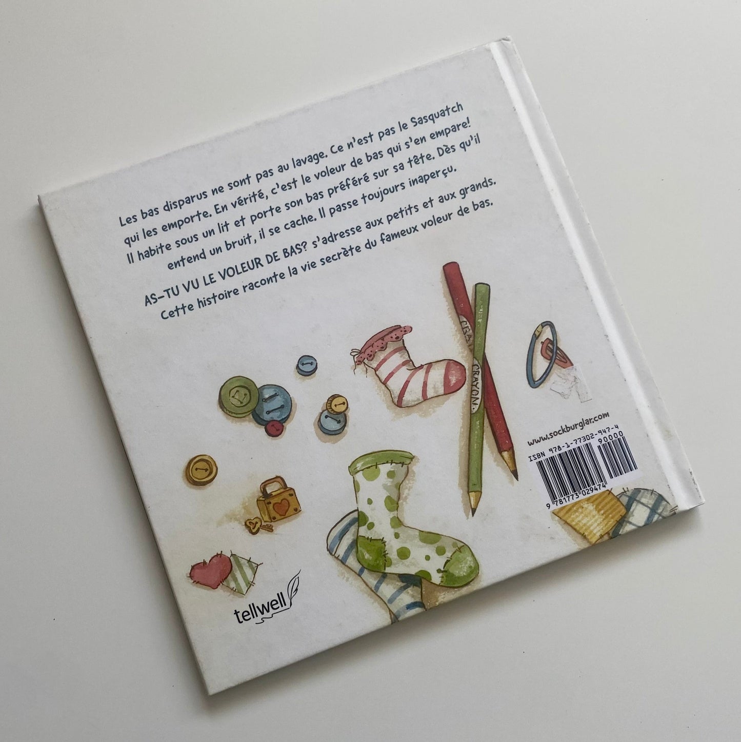 Livre - As-tu vu le voleur de bas?