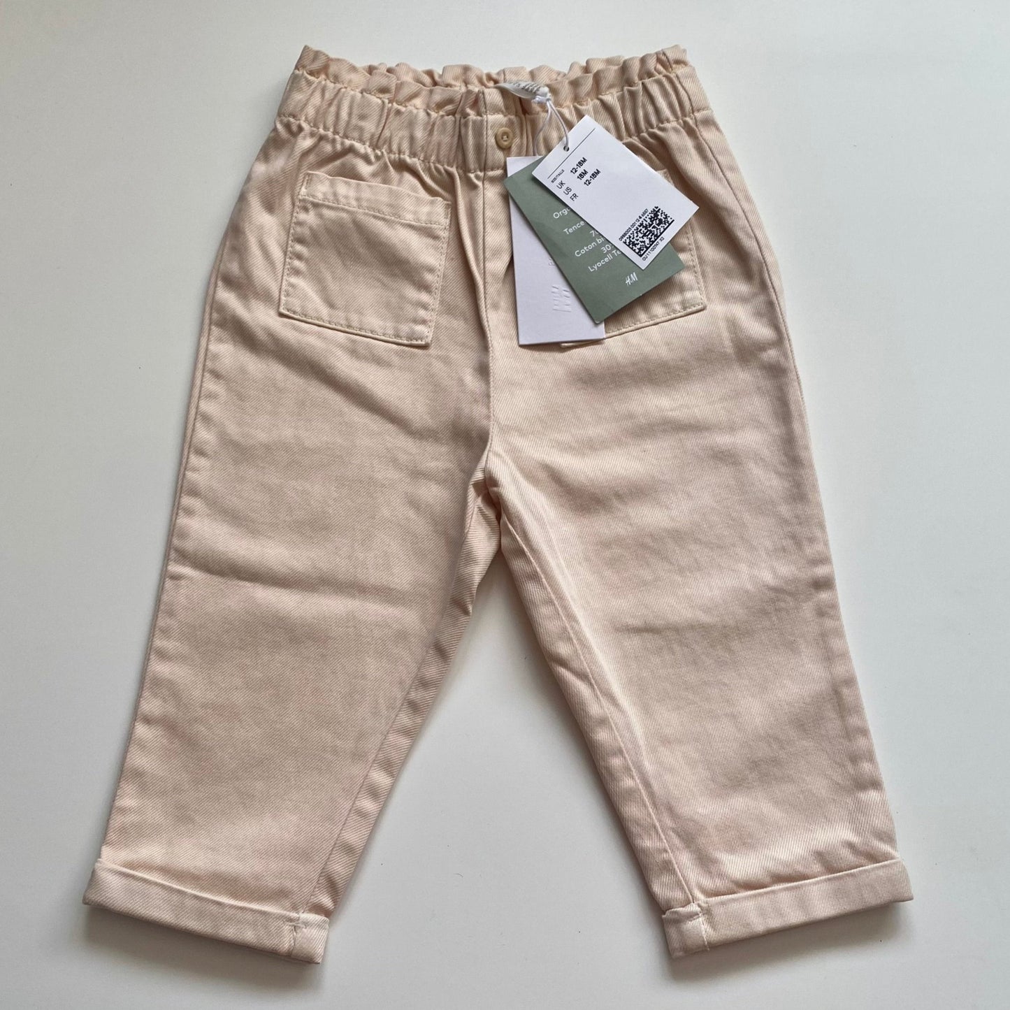 Jeans H&M 12-18 mois (fait grand) *NEUF