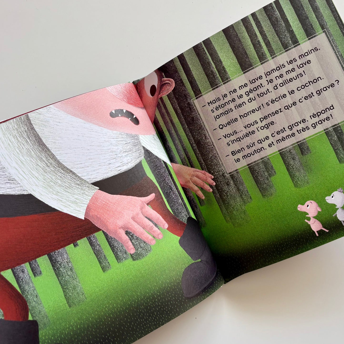 Livre - L'ogre fait sa toilette