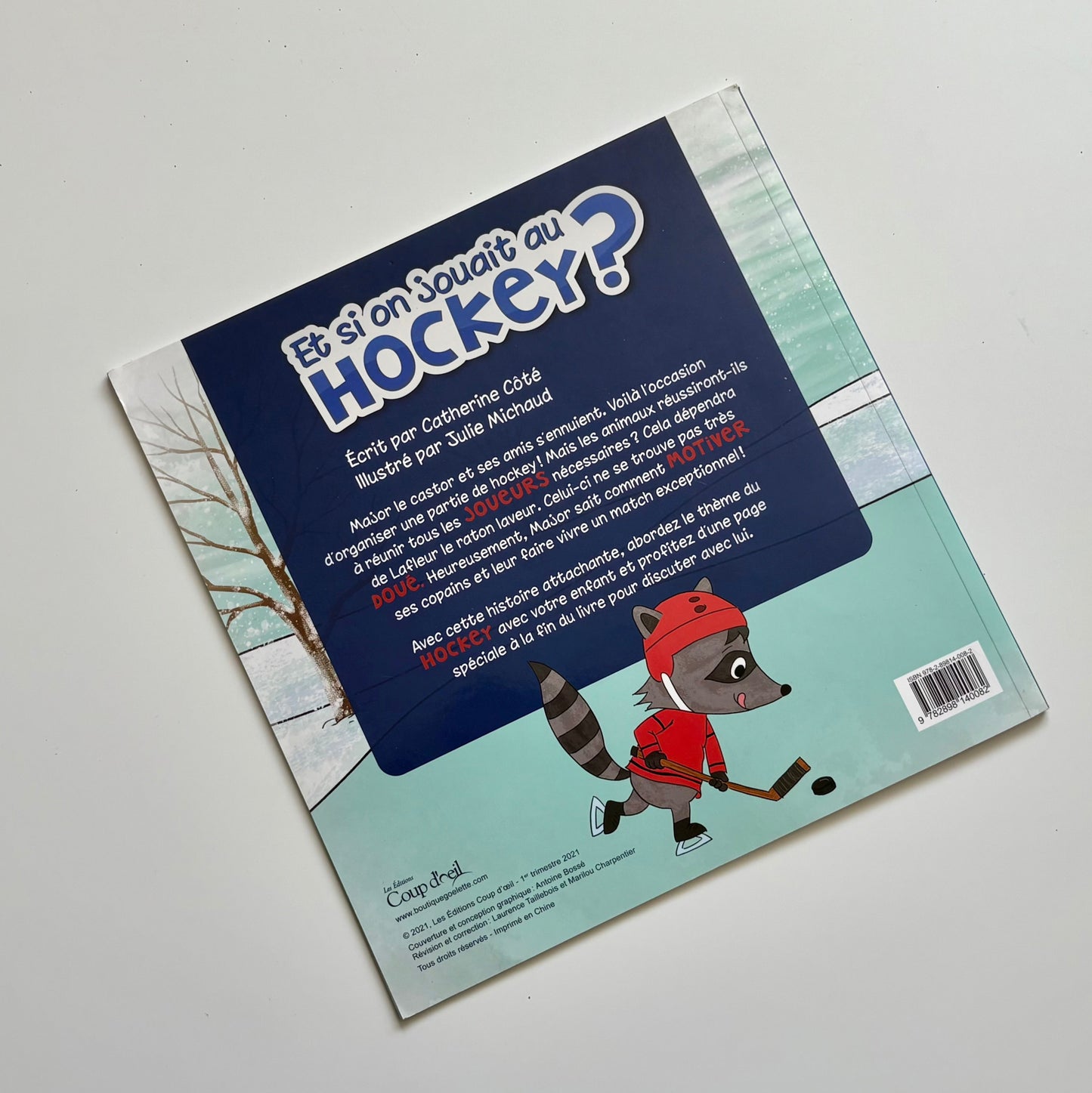 Livre - Et si on jouait au Hockey?