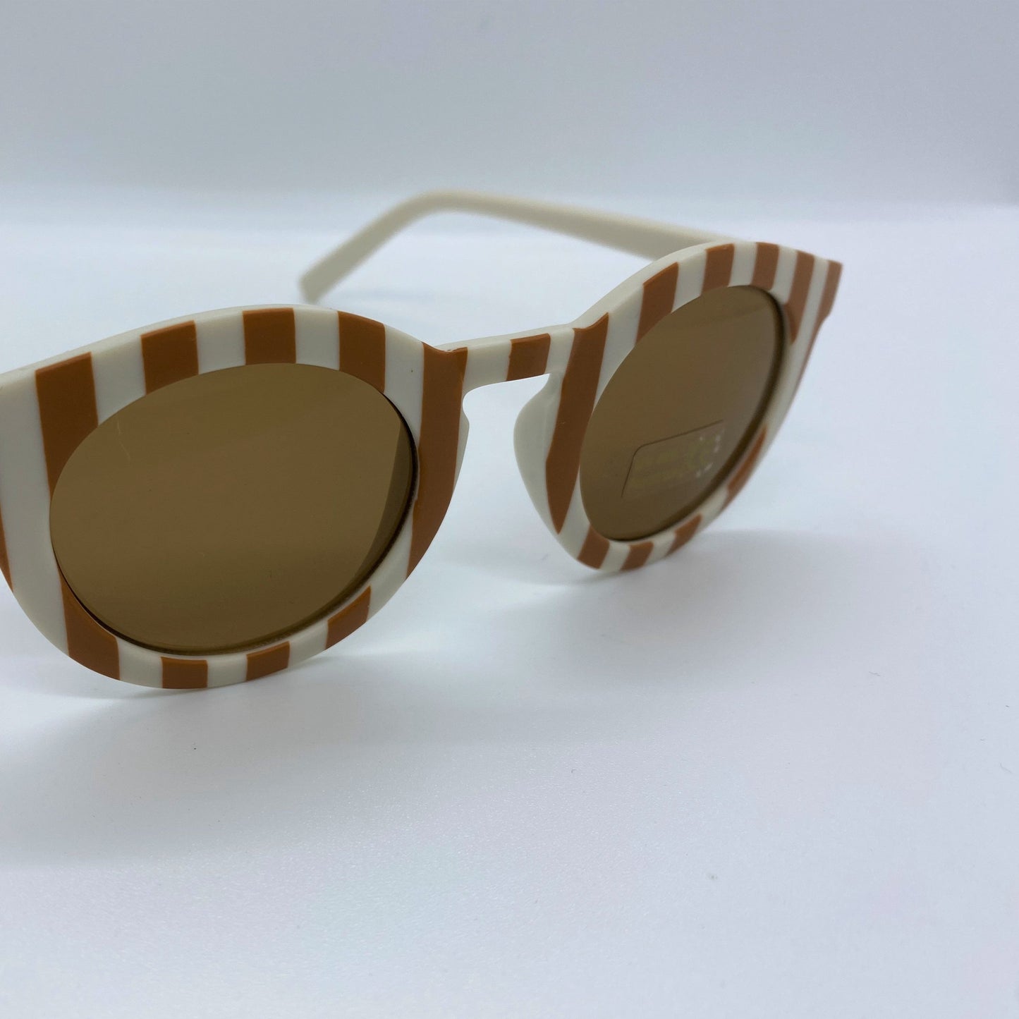 Lunette rétro - Beige