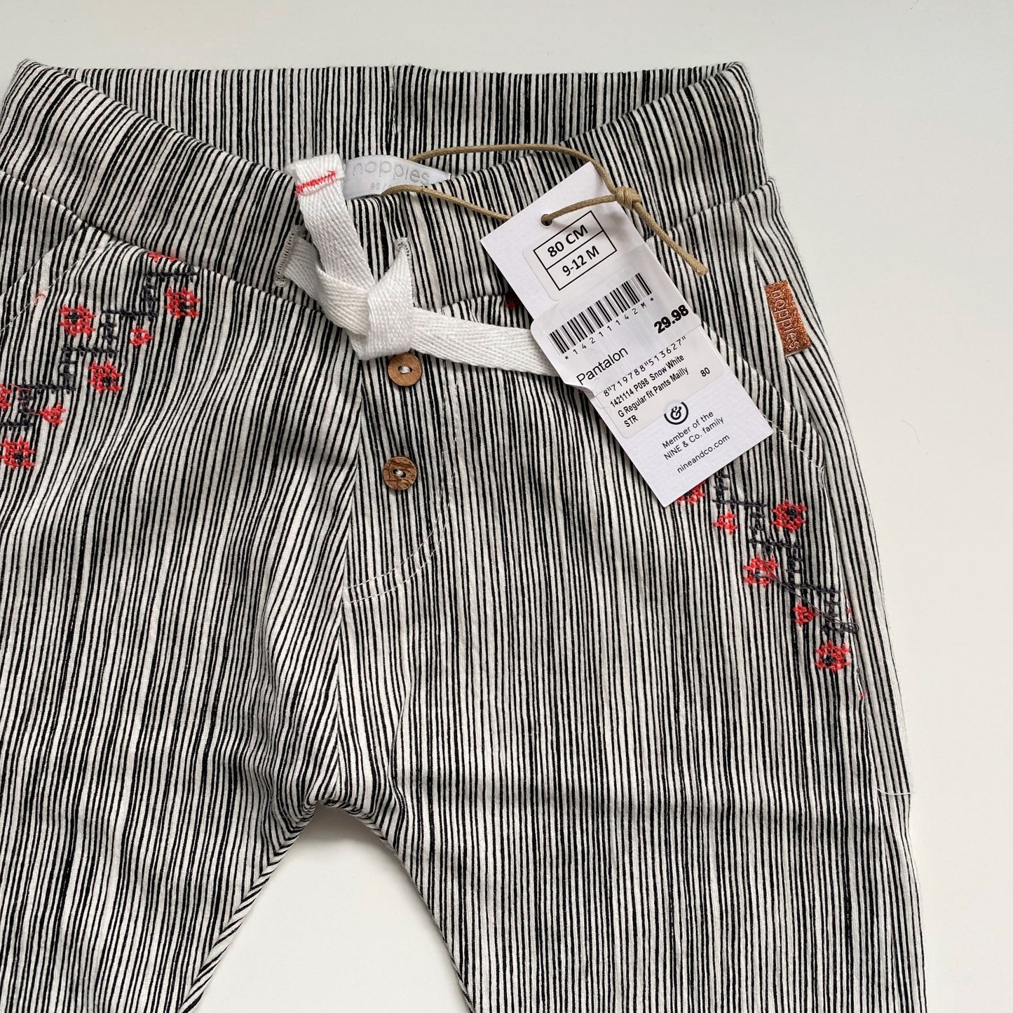 Pantalon Noppies 12-18 mois (NEUF)