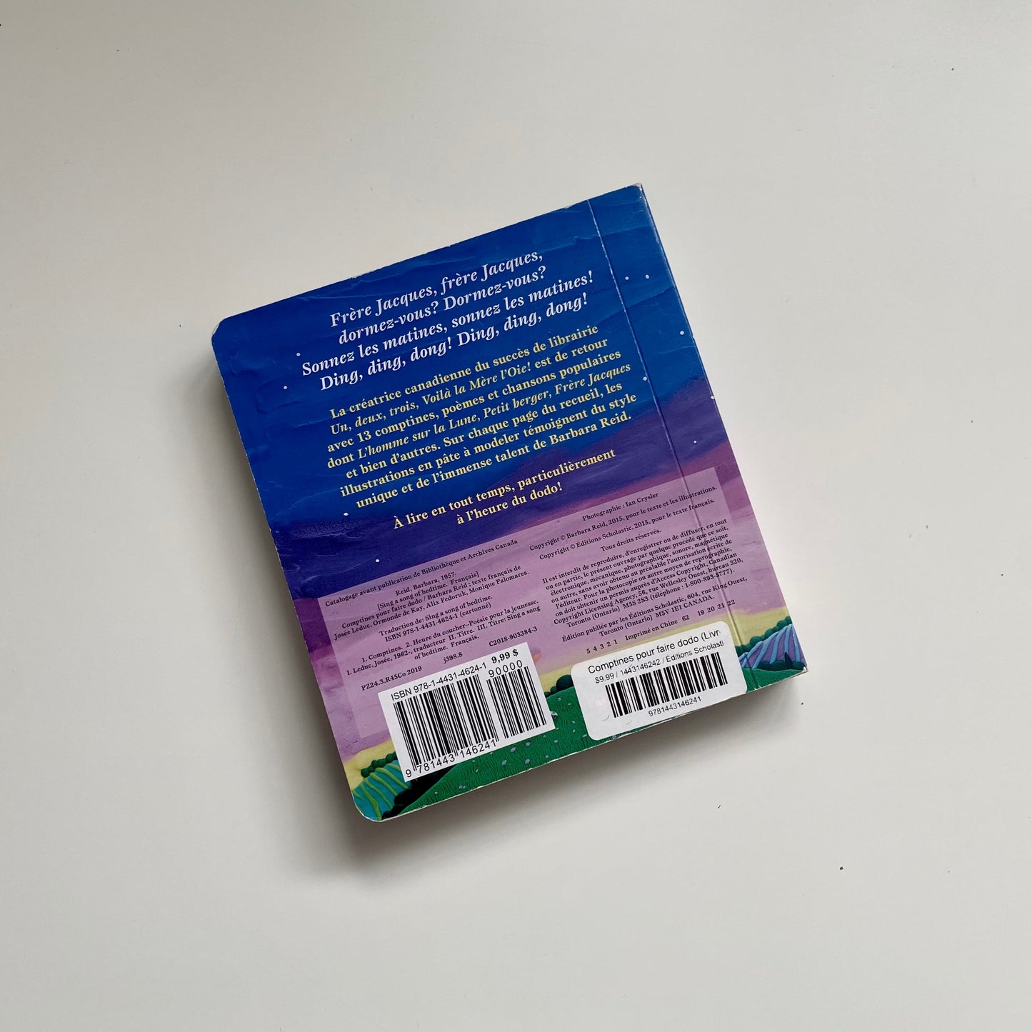 Livre - Comptines pour faire dodo