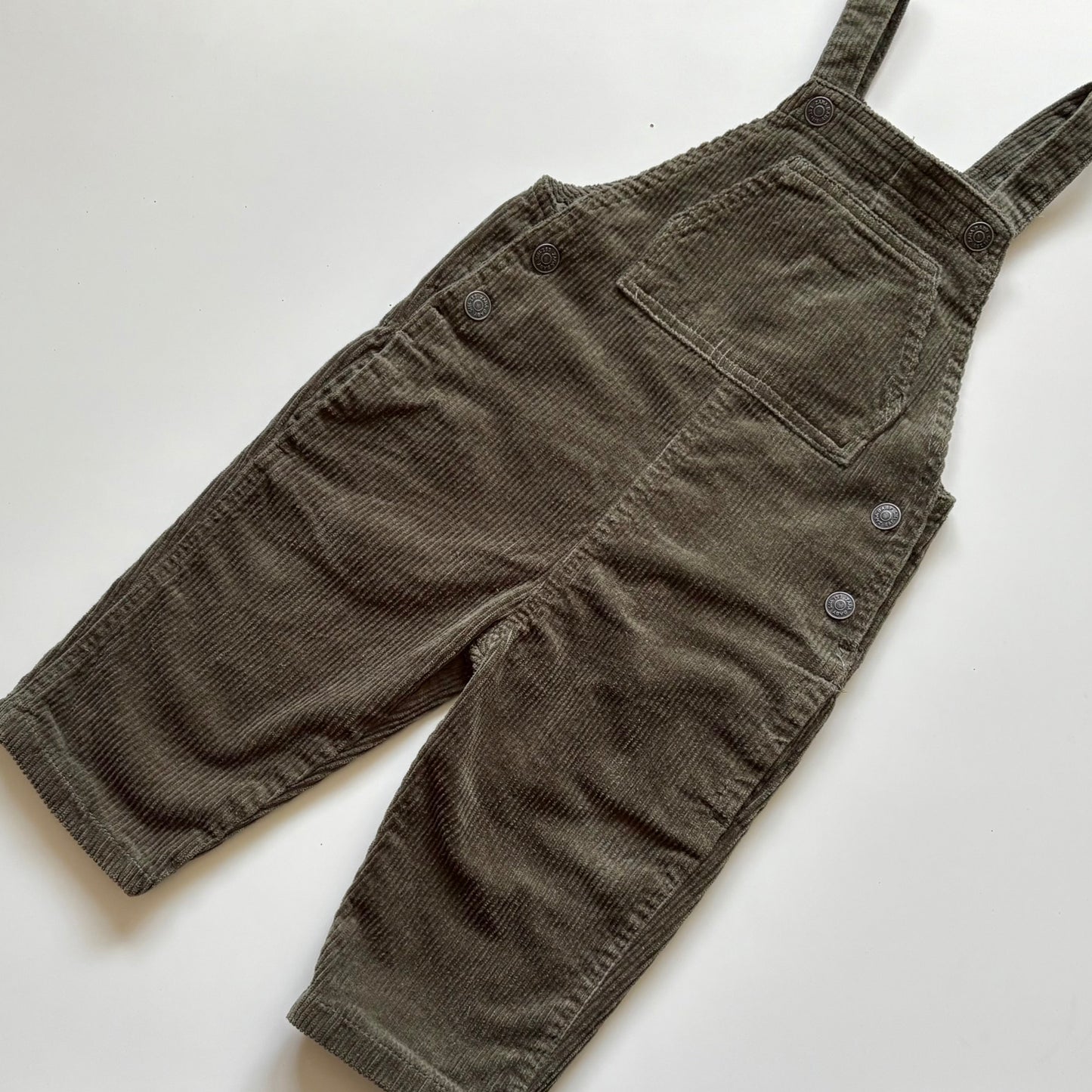Salopette en corduroy | 9-12 mois