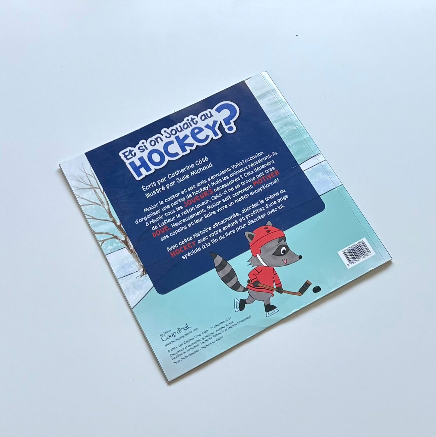 Livre - Et si on jouait au Hockey?