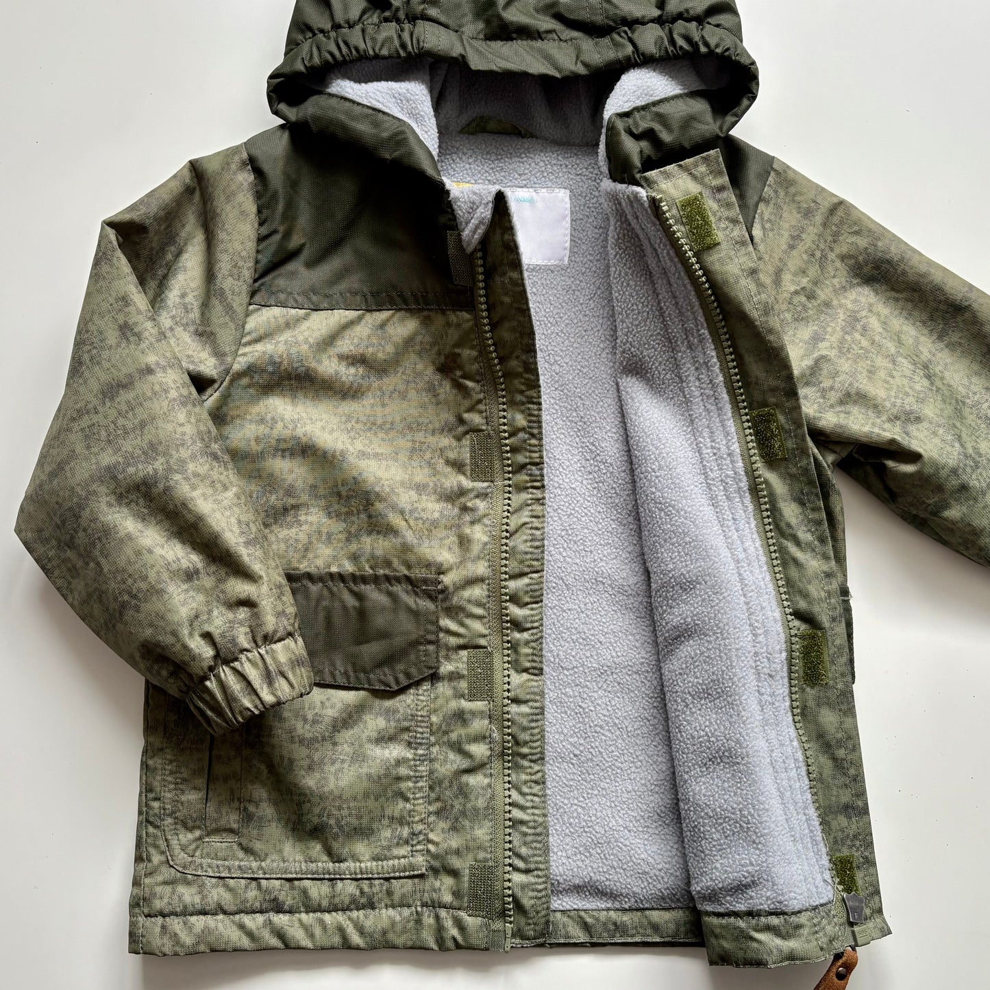 Manteau mi-saison doublé en polar Trois Moutons | 2 ans