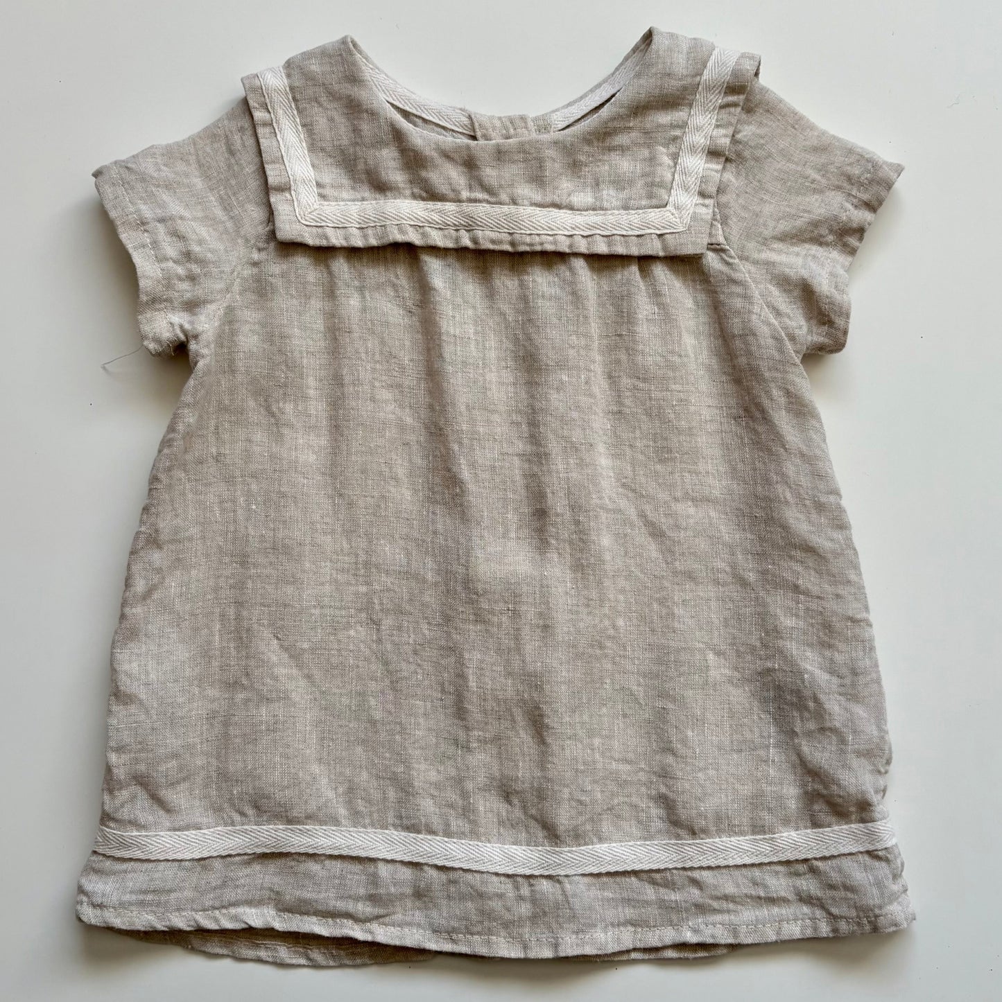 Robe en lin H&M | 4-6 mois