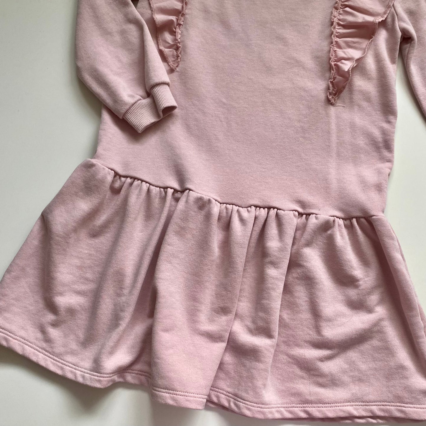 Robe à volant en molleton H&M 6-8 ans (NEUF)