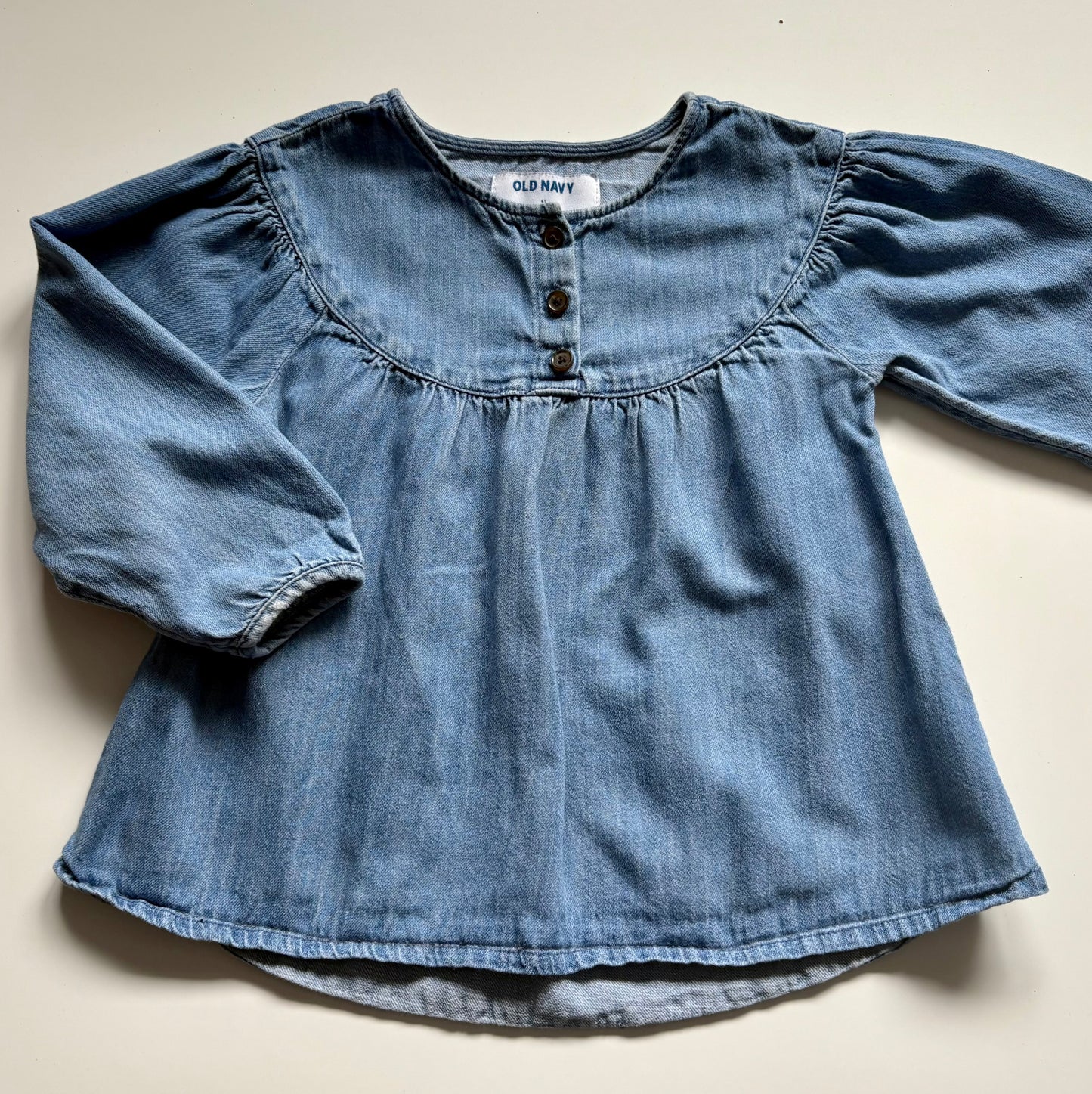 Blouse en denim Old Navy | 4 ans