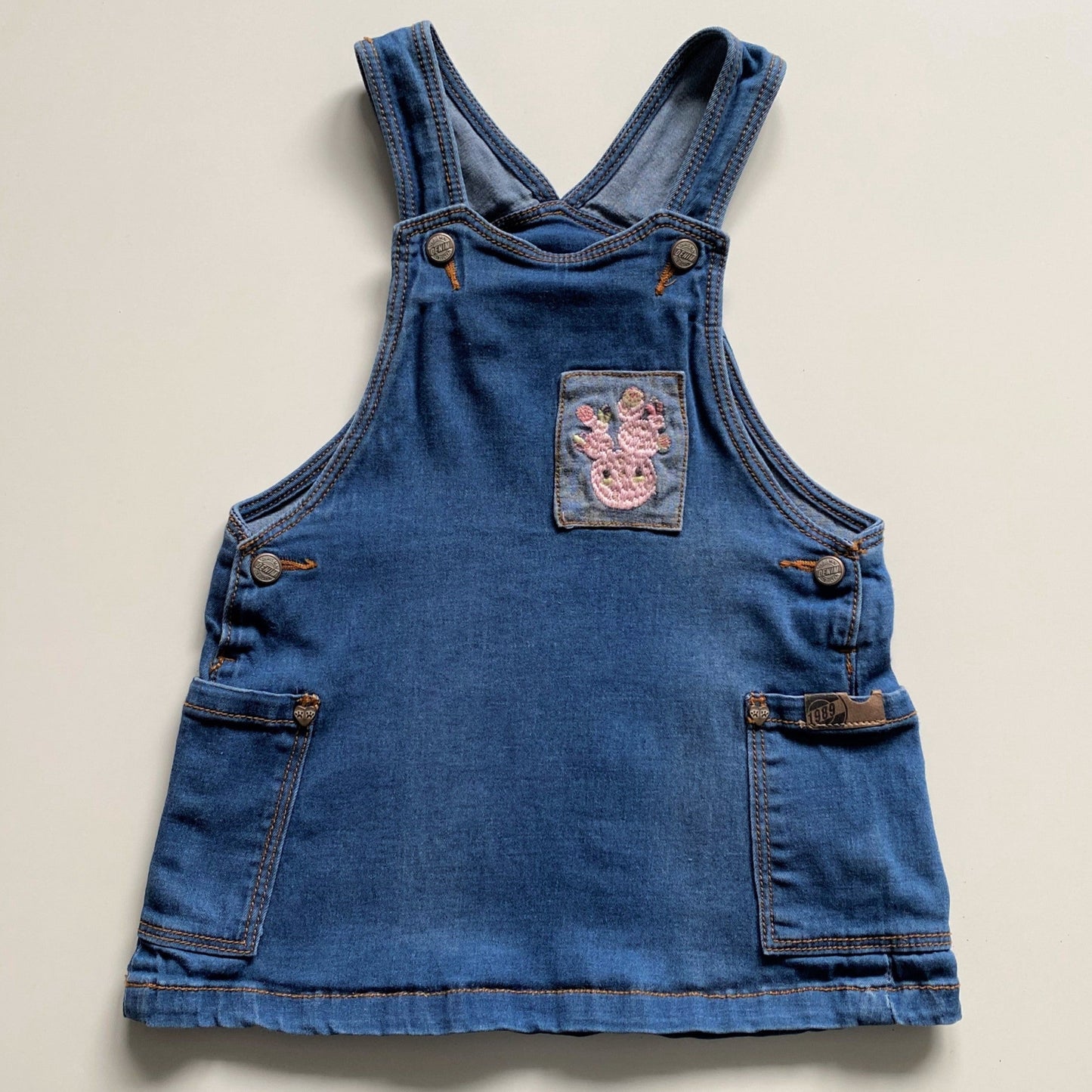 Jumper en denim Souris Mini | 9-12 mois