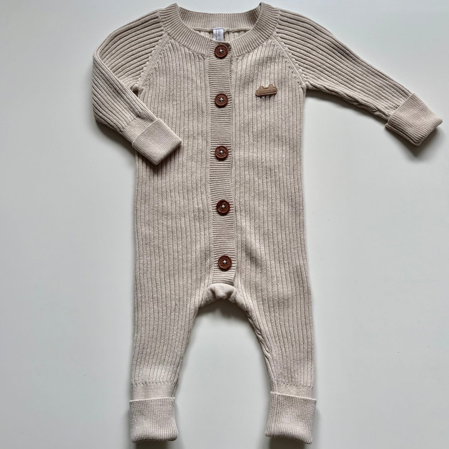 Une pièce en tricot Souris Mini | 3-6 mois