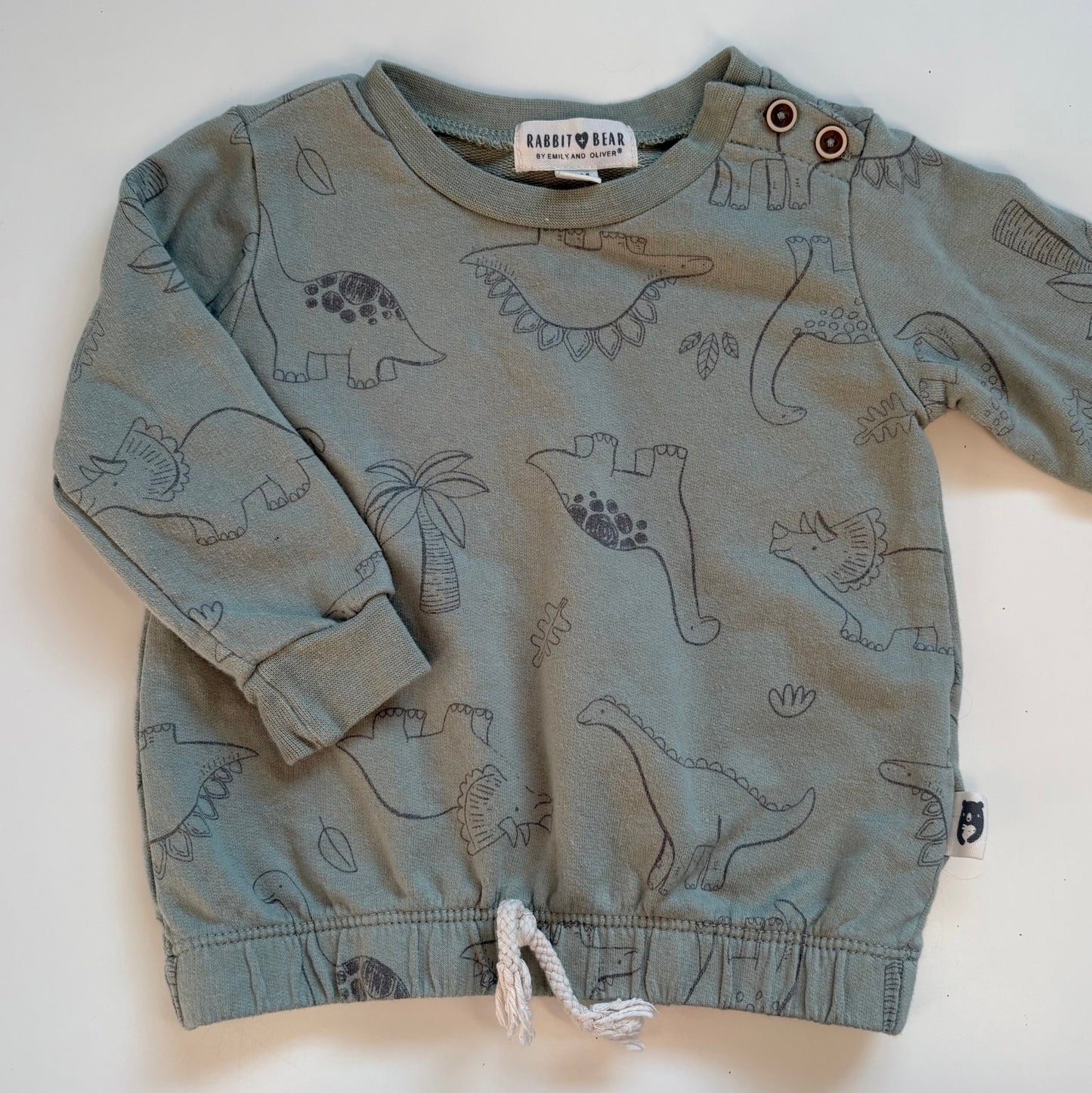 Crewneck Rabbit Bear | 9 mois