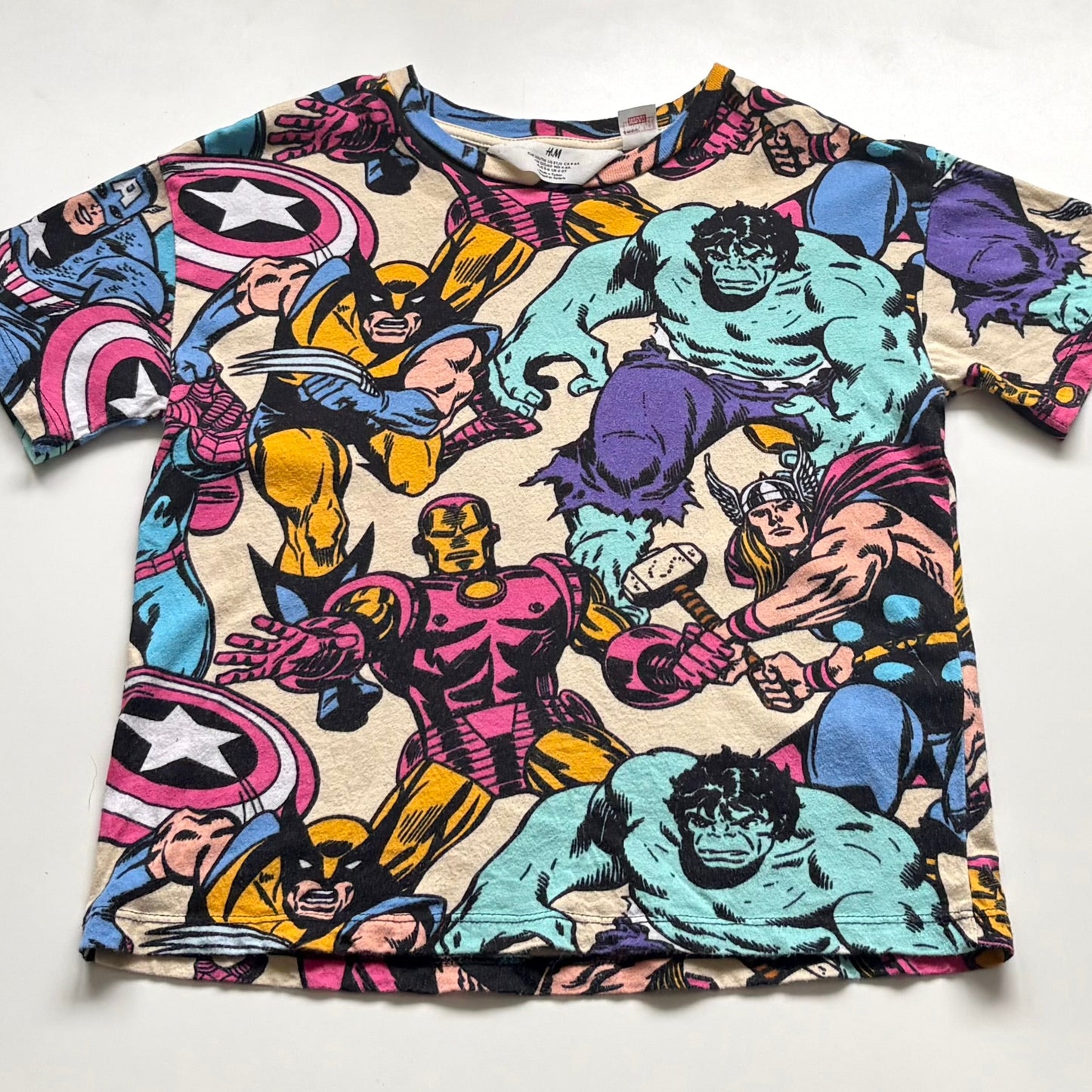 T-Shirt H&M x Marvel | 4-6 ans