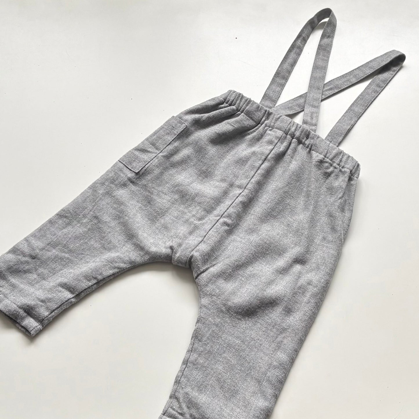Pantalon à bretelles Zara | 6-9 mois