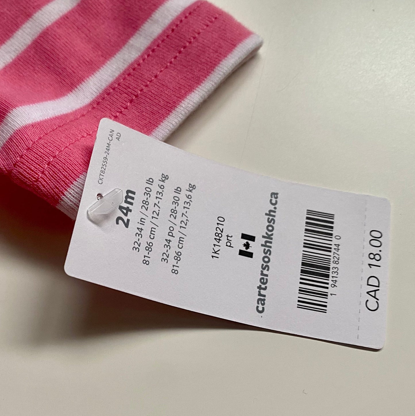 Pyjama Carters 24 mois (NEUF)