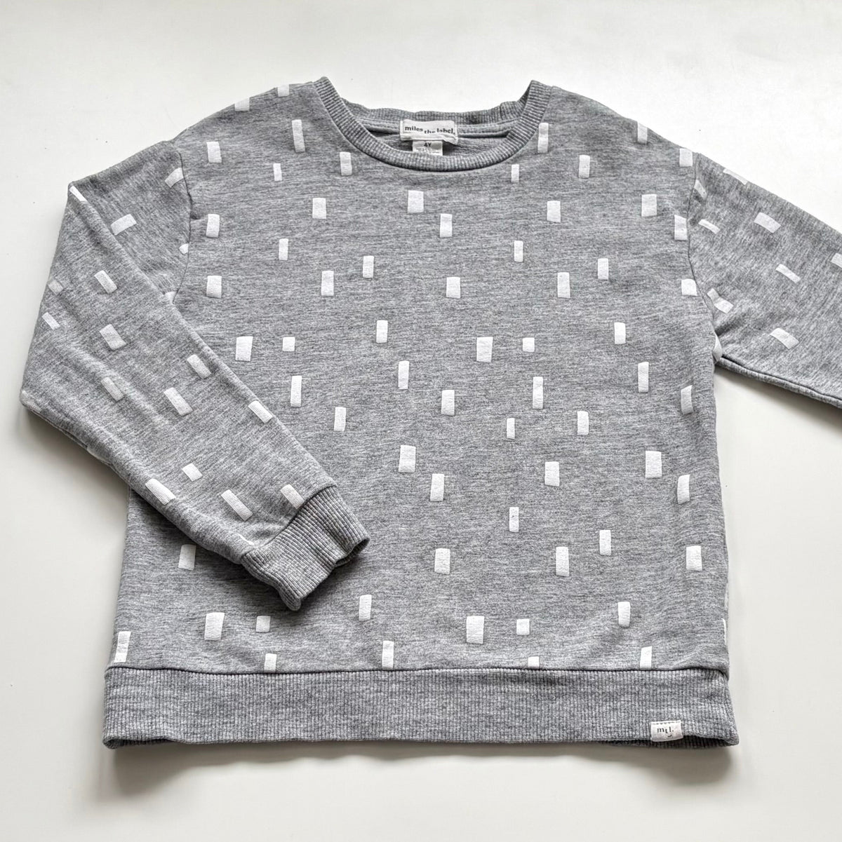 Crewneck Miles The Label | 4 ans