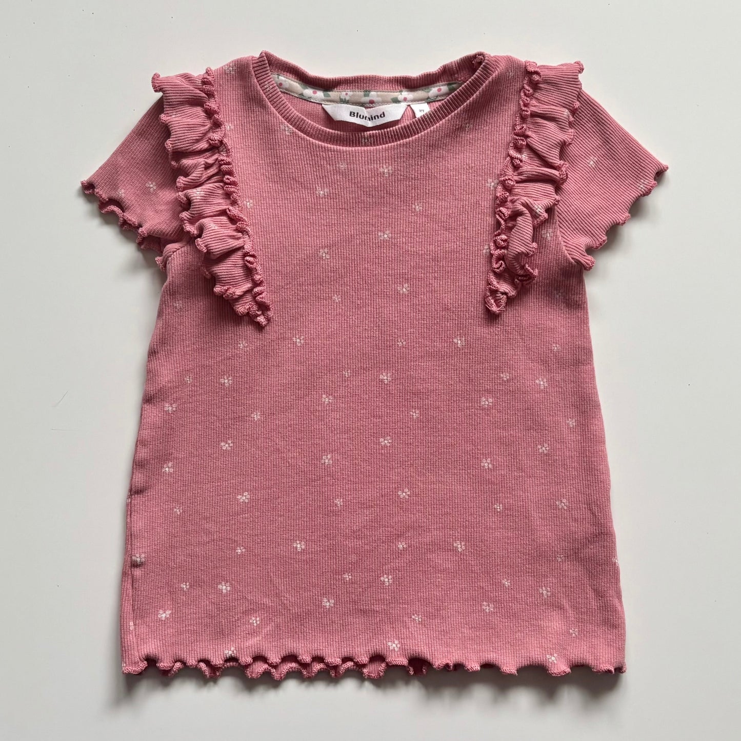 T-Shirt côtelé Blumind | 2 ans