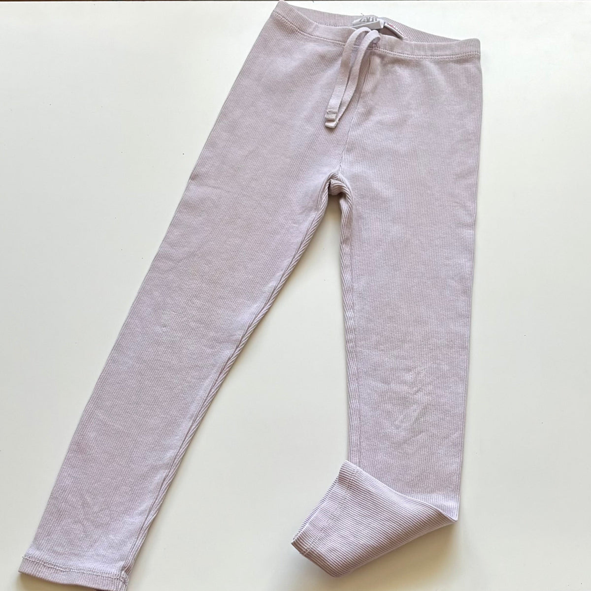 Legging côtelé Zara | 5-6 ans (lilas pâle)