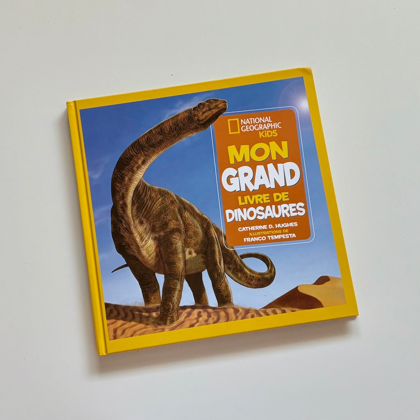 Livre - Mon grand livre de dinosaure (National géographique)