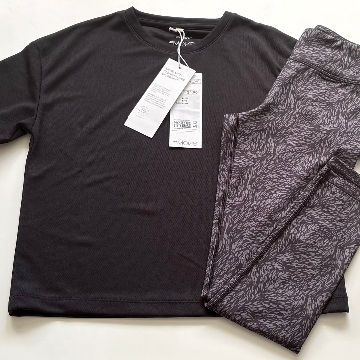 Ensemble H&M Move | 7-8 ans (NEUF)