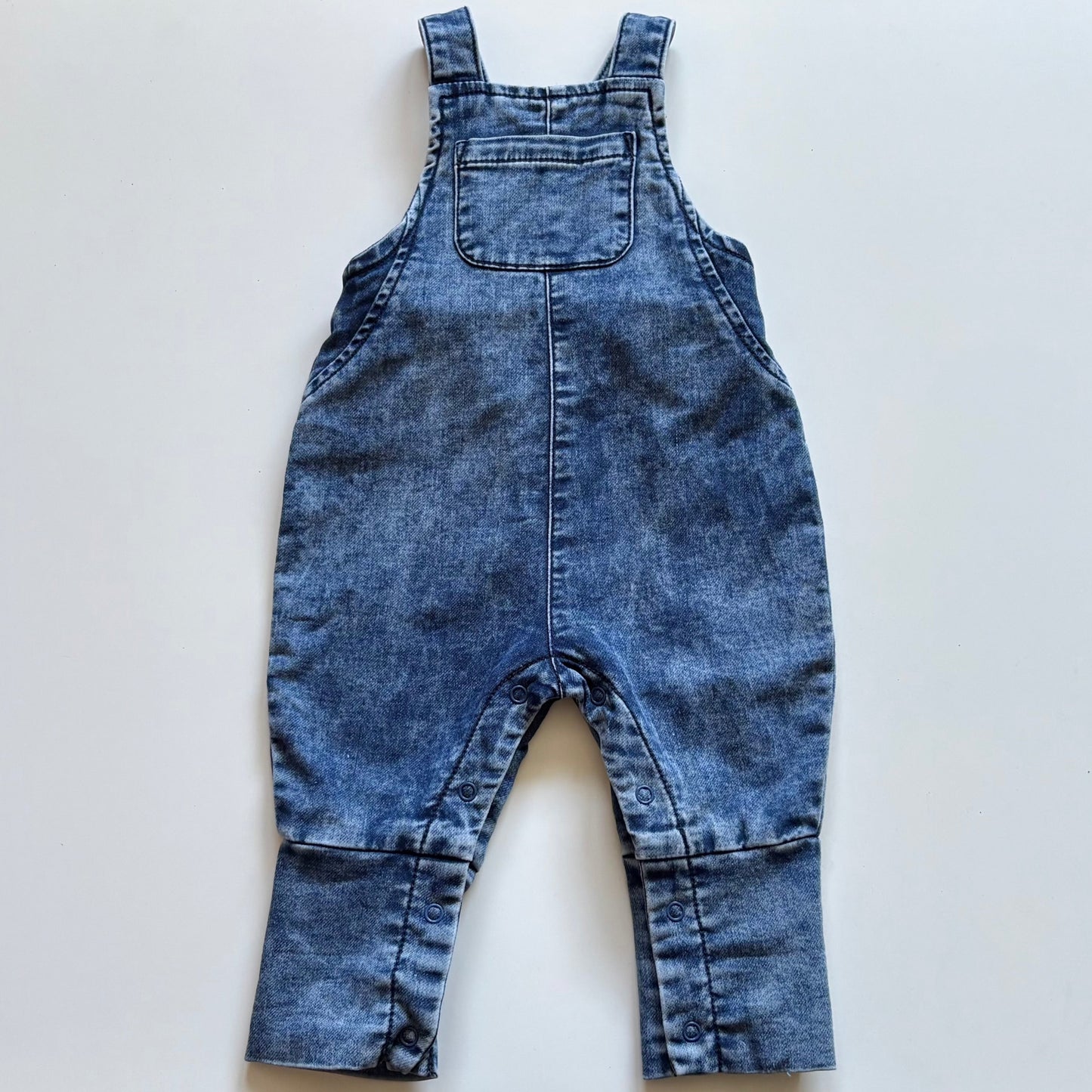 Salopette évolutive en denim Blumind | 0-6 mois