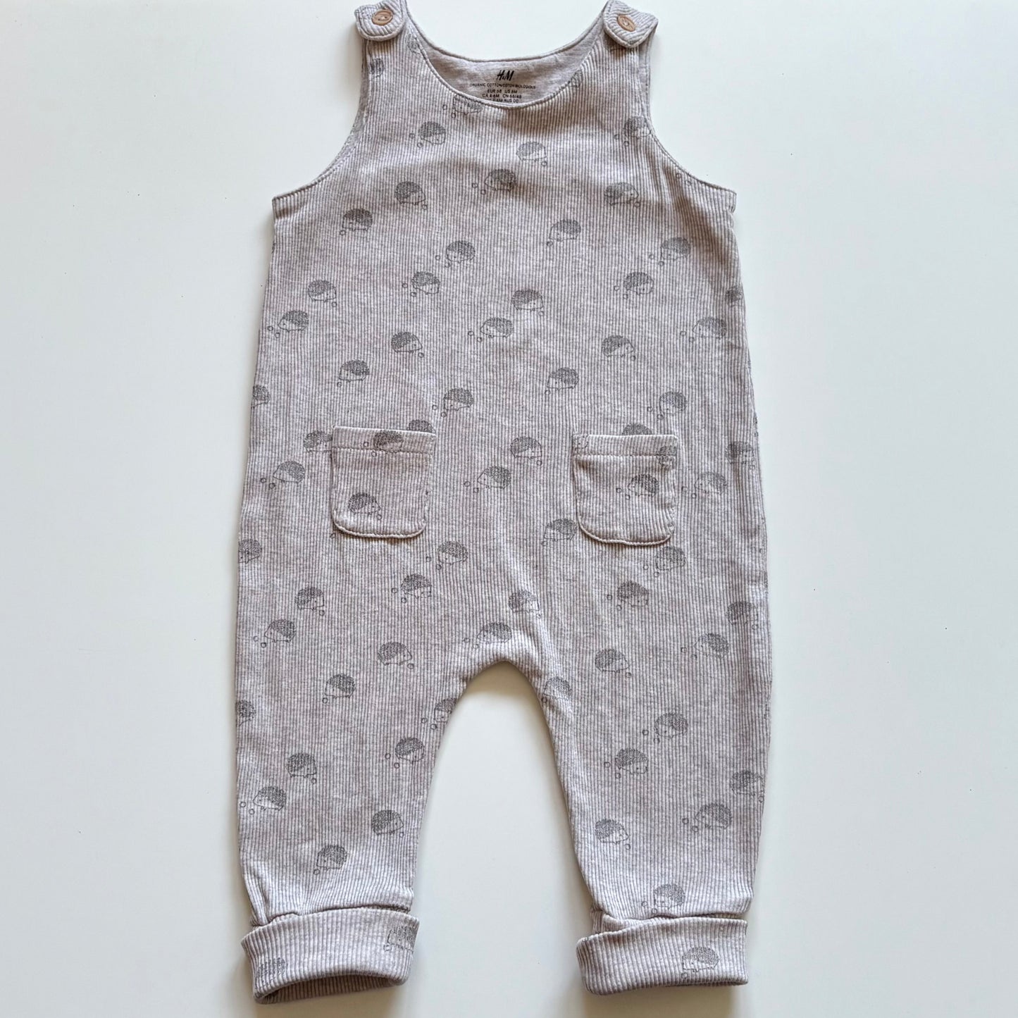 Salopette hérisson H&M | 4-6 mois (fait grand)