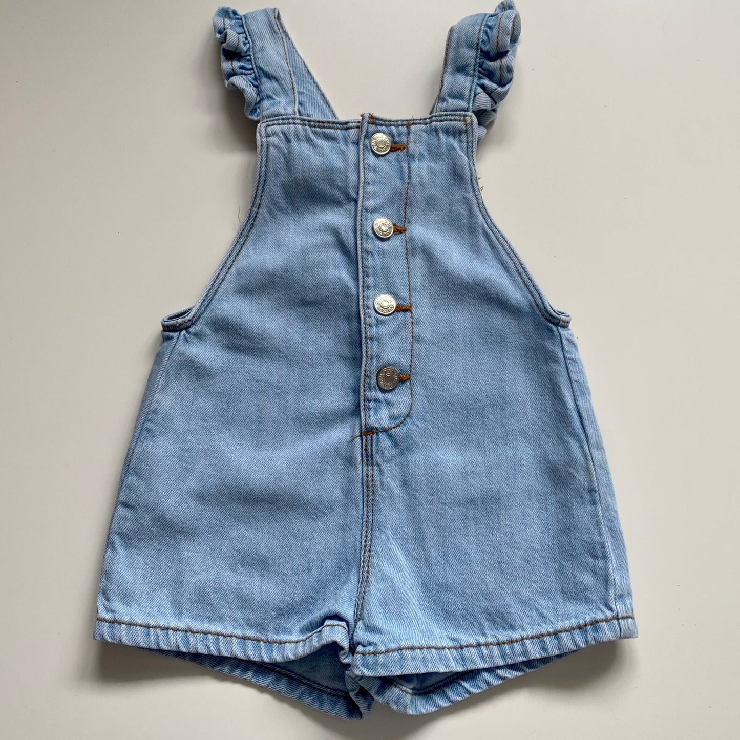 Salopette en denim Zara 9-12 mois