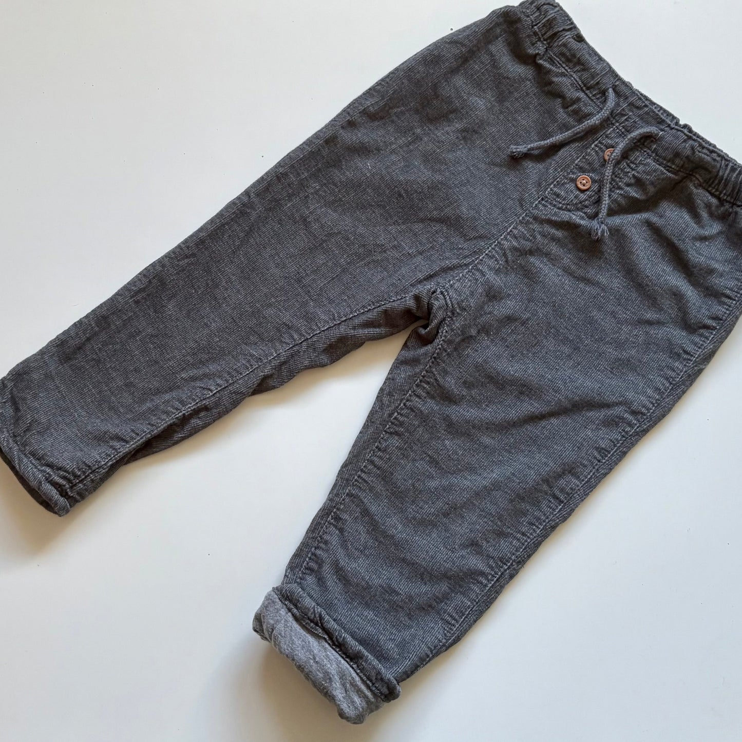 Pantalon en corduroy | 12-18 mois (fait grand)