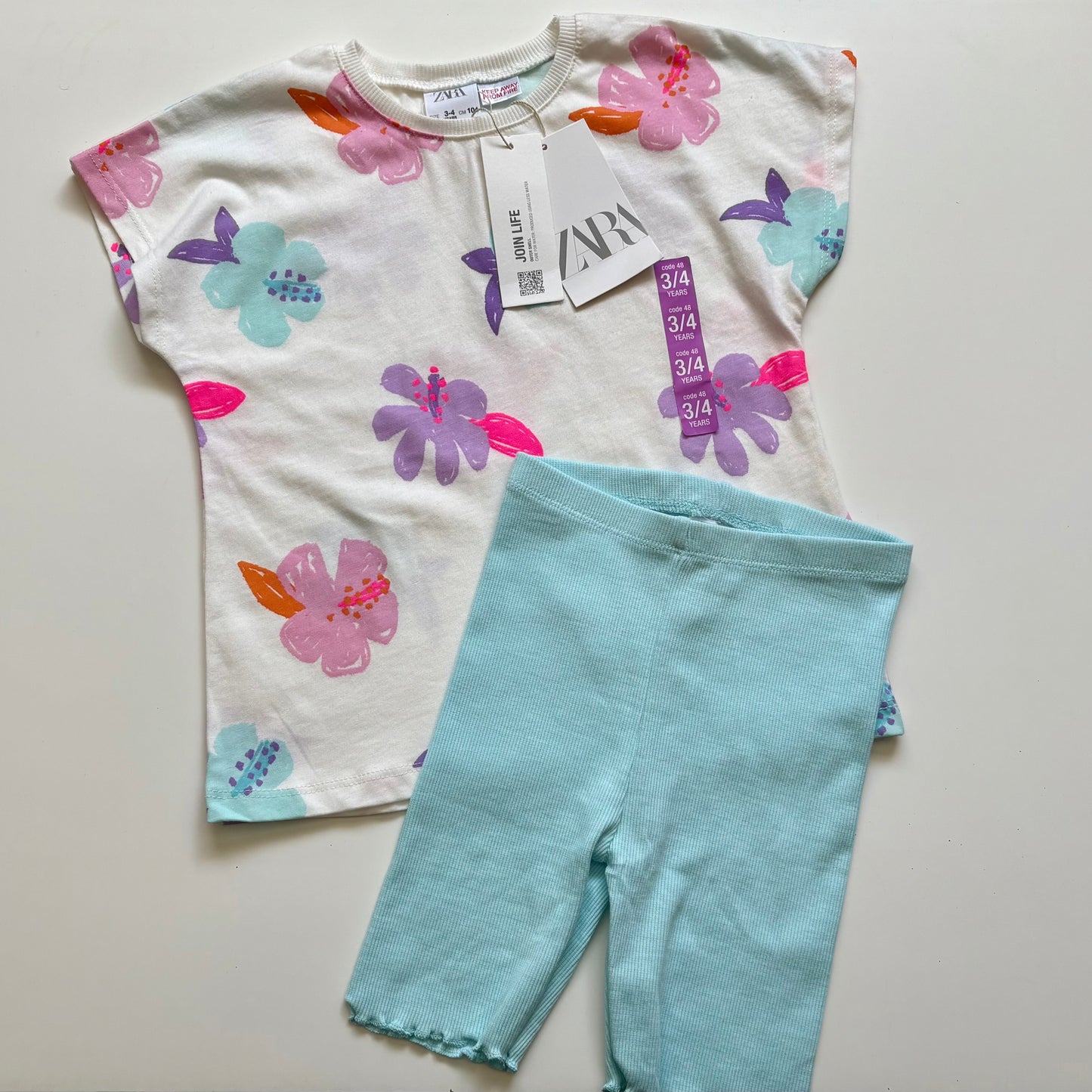 Ensemble Zara | 3-4 ans (fait grand) (NEUF)