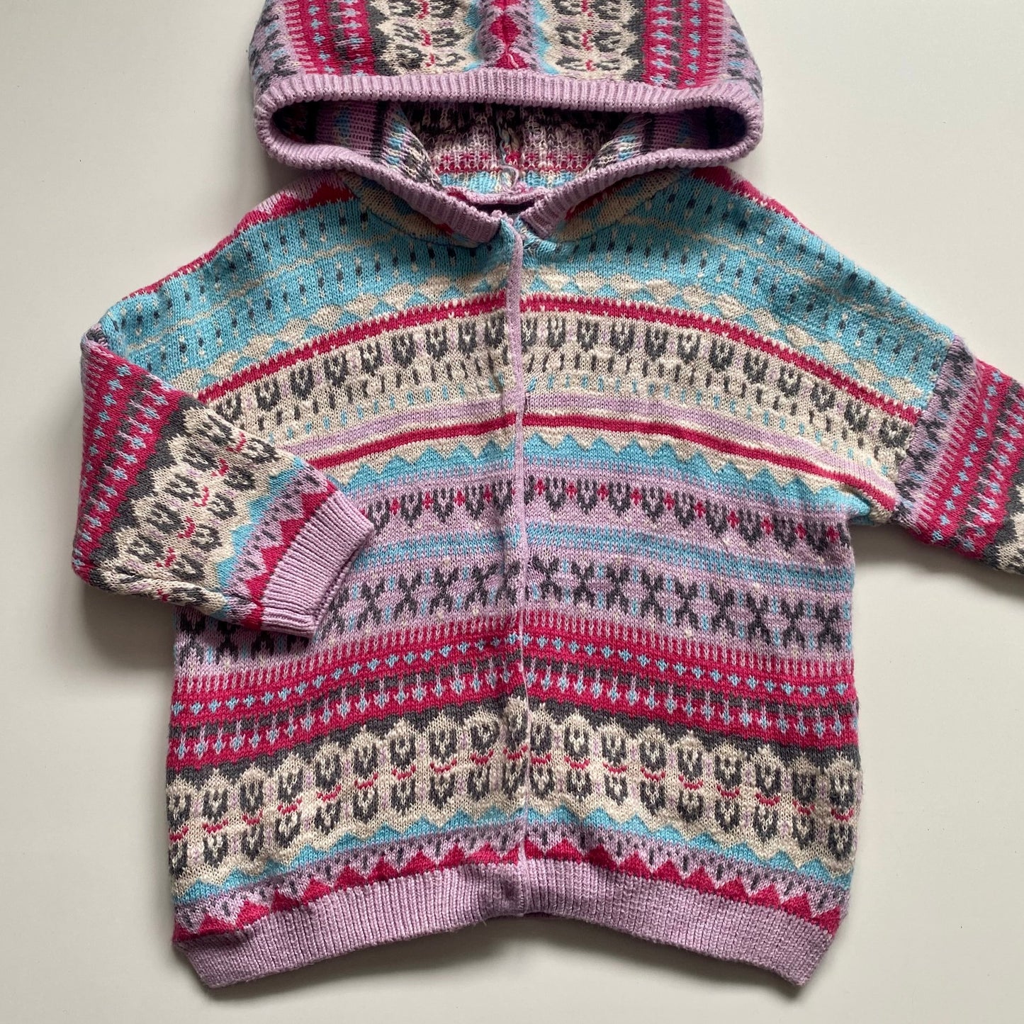 Veste en maille Souris Mini | 12-18 mois (fait grand)