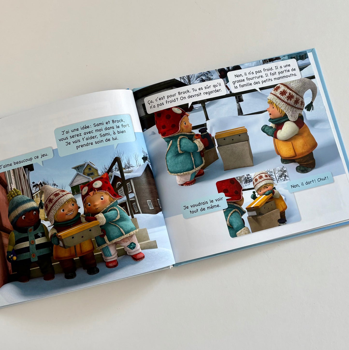 Livre - Les minis tuques : Le nouvel ami de Sami