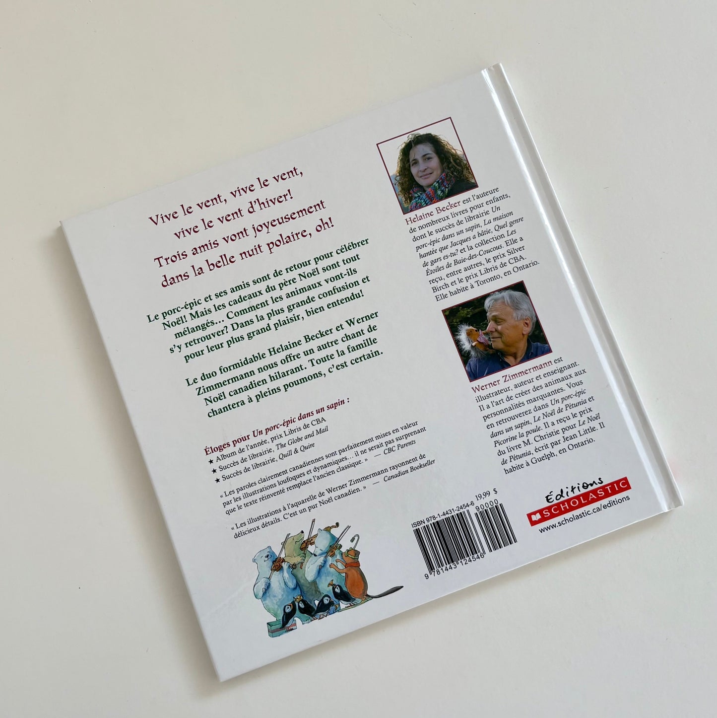 Livre - Vive le vent d'hiver!