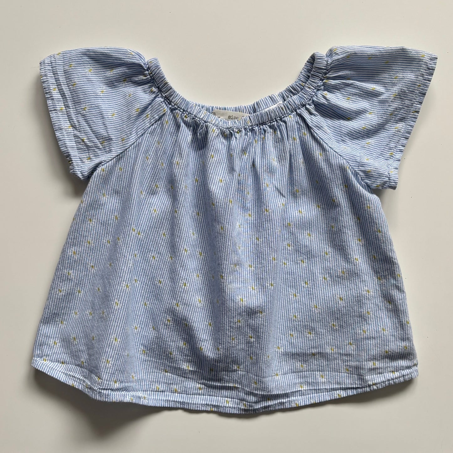 Blouse 'marguerites' Zara | 9-12 mois