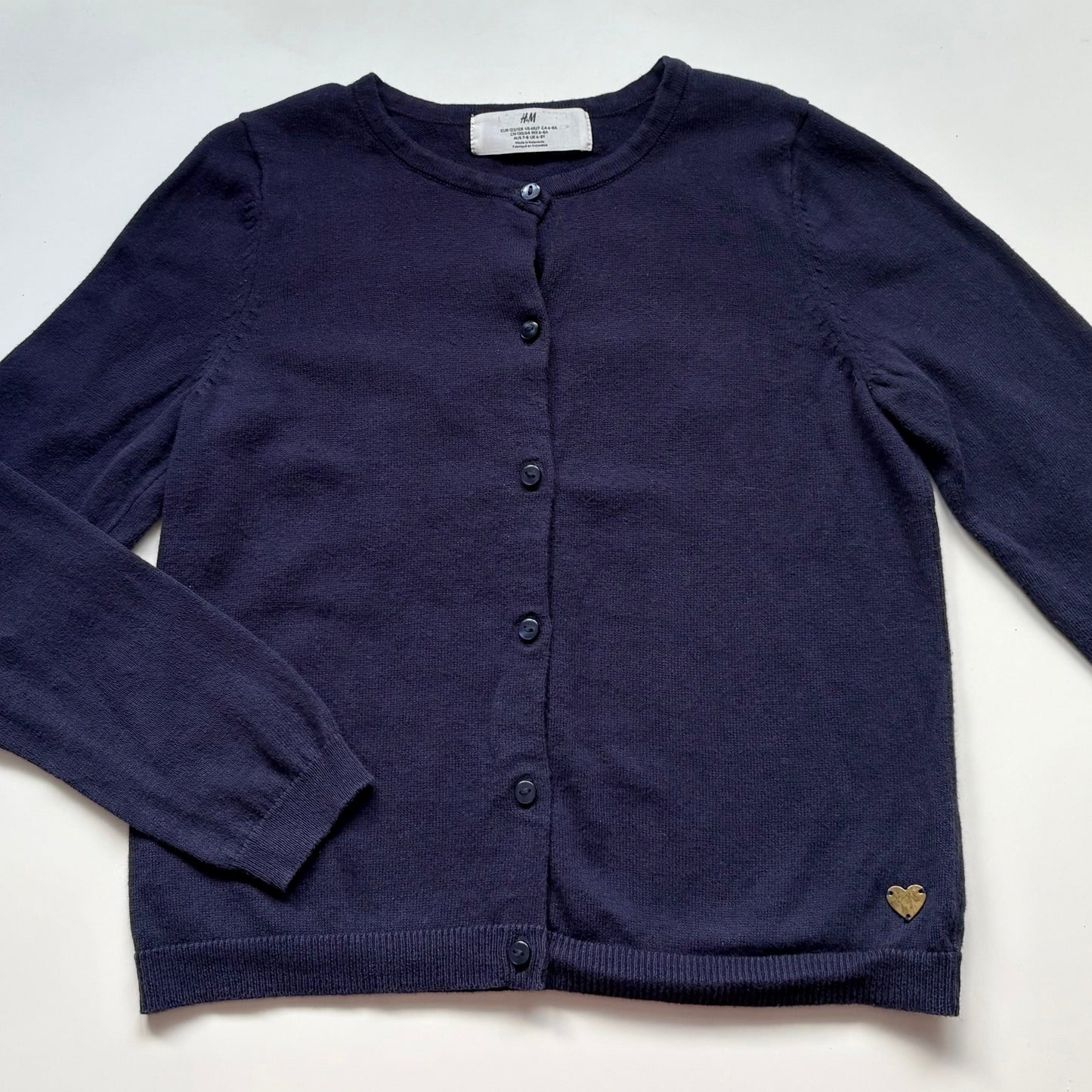 Cardigan H&M | 6-8 ans (marine)