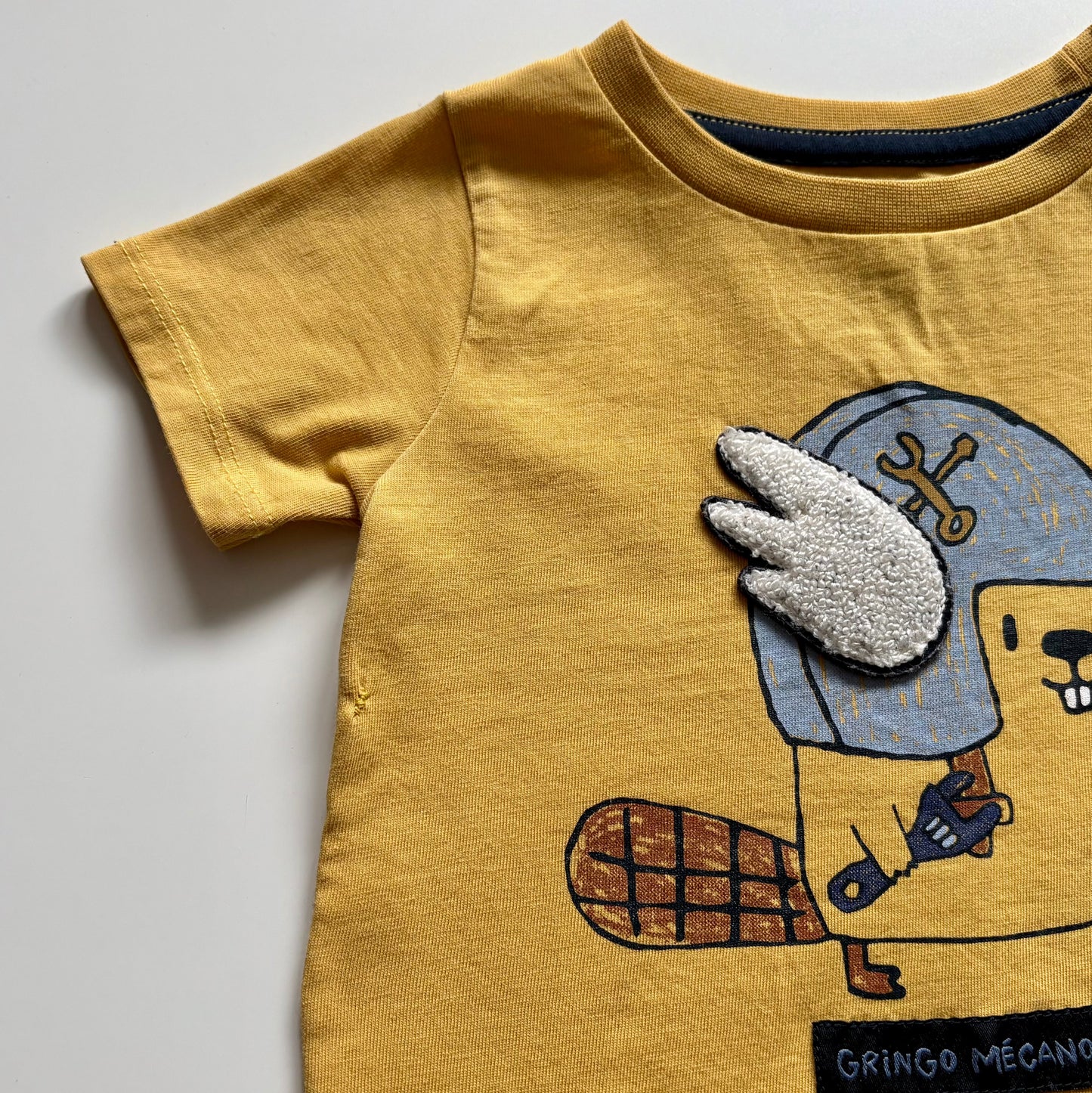 T-Shirt Souris Mini | 6-9 mois (fait grand)