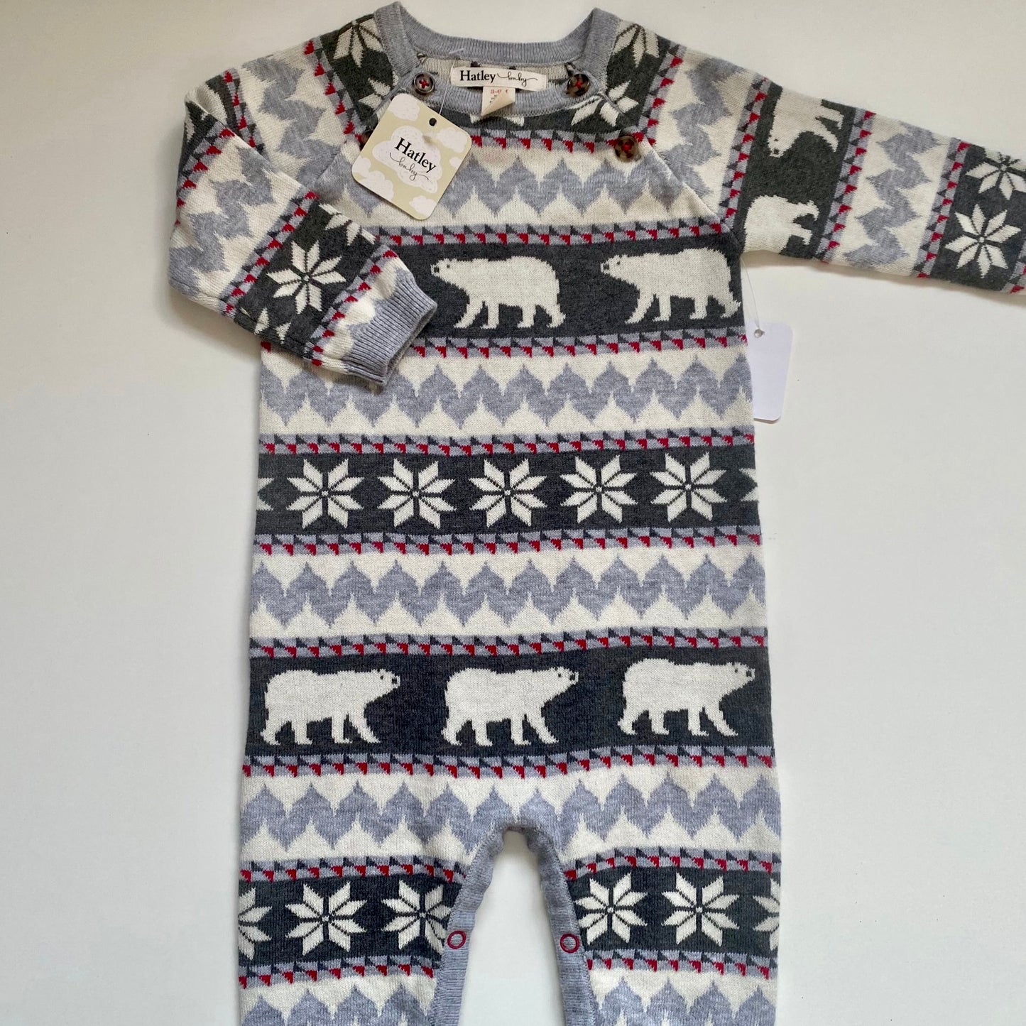 Une pièce en tricot Hatley 3-6 mois (NEUF)