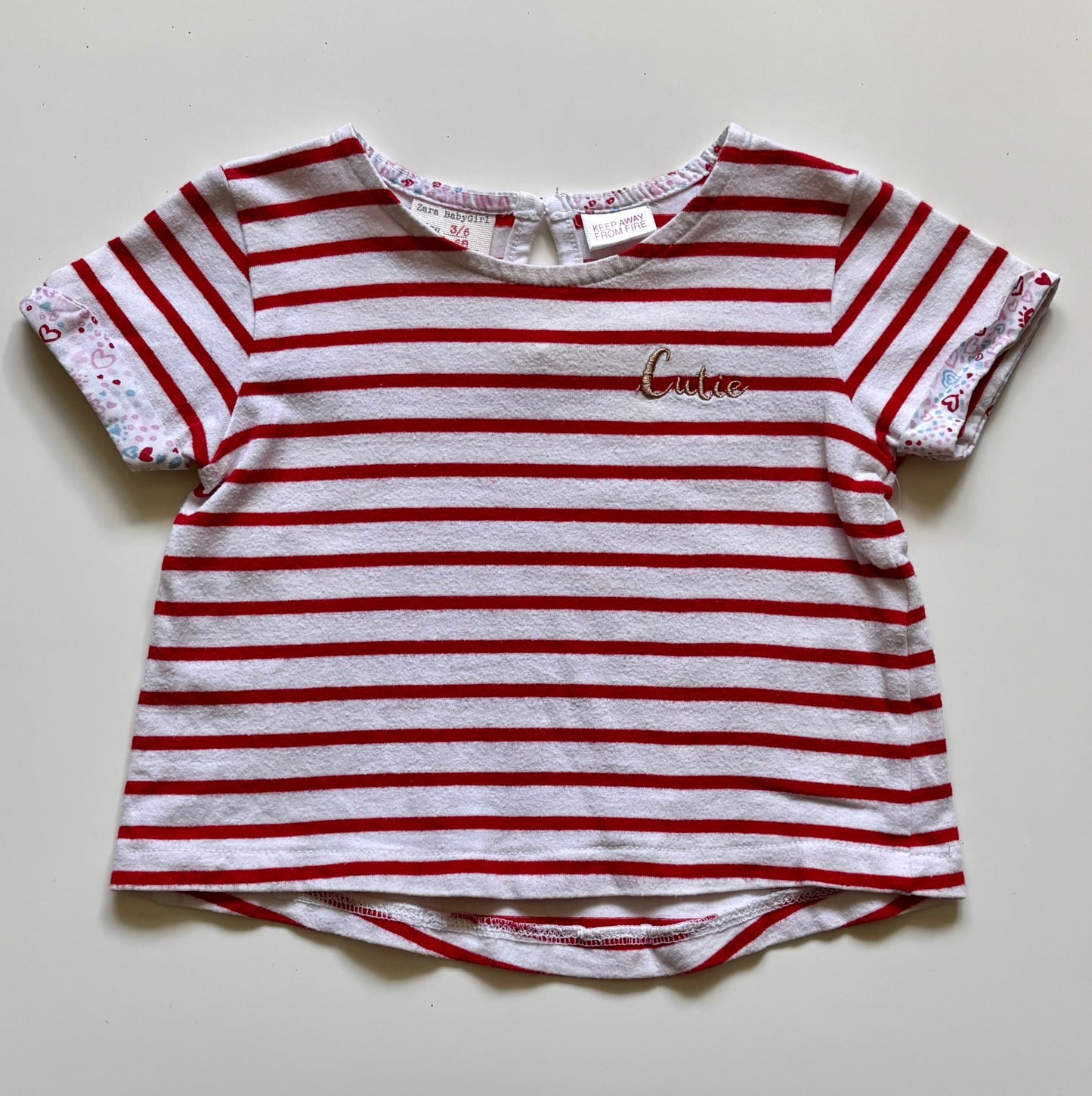 T-Shirt Zara | 3-6 mois