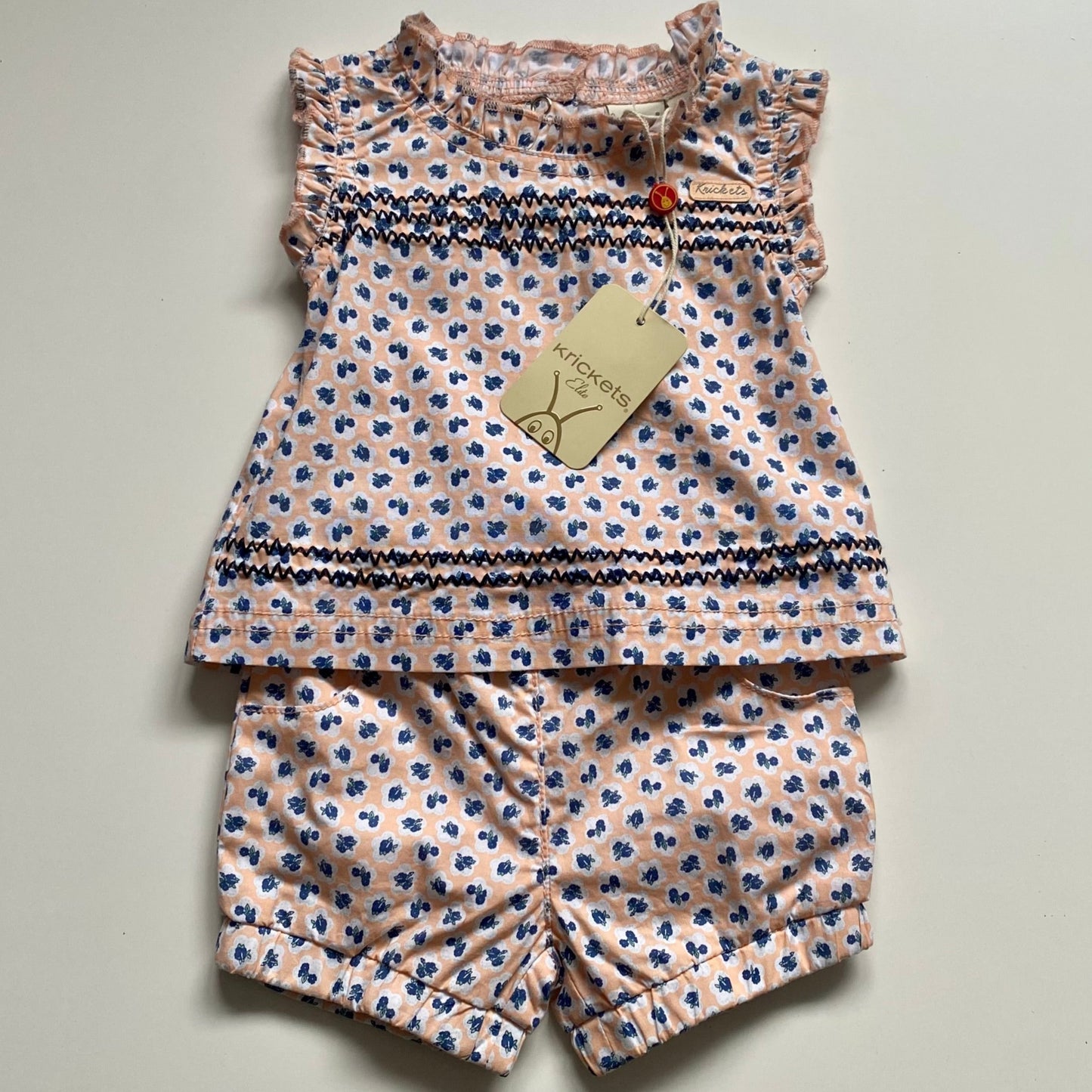Ensemble 2 pièces Krickets 3 mois (NEUF)