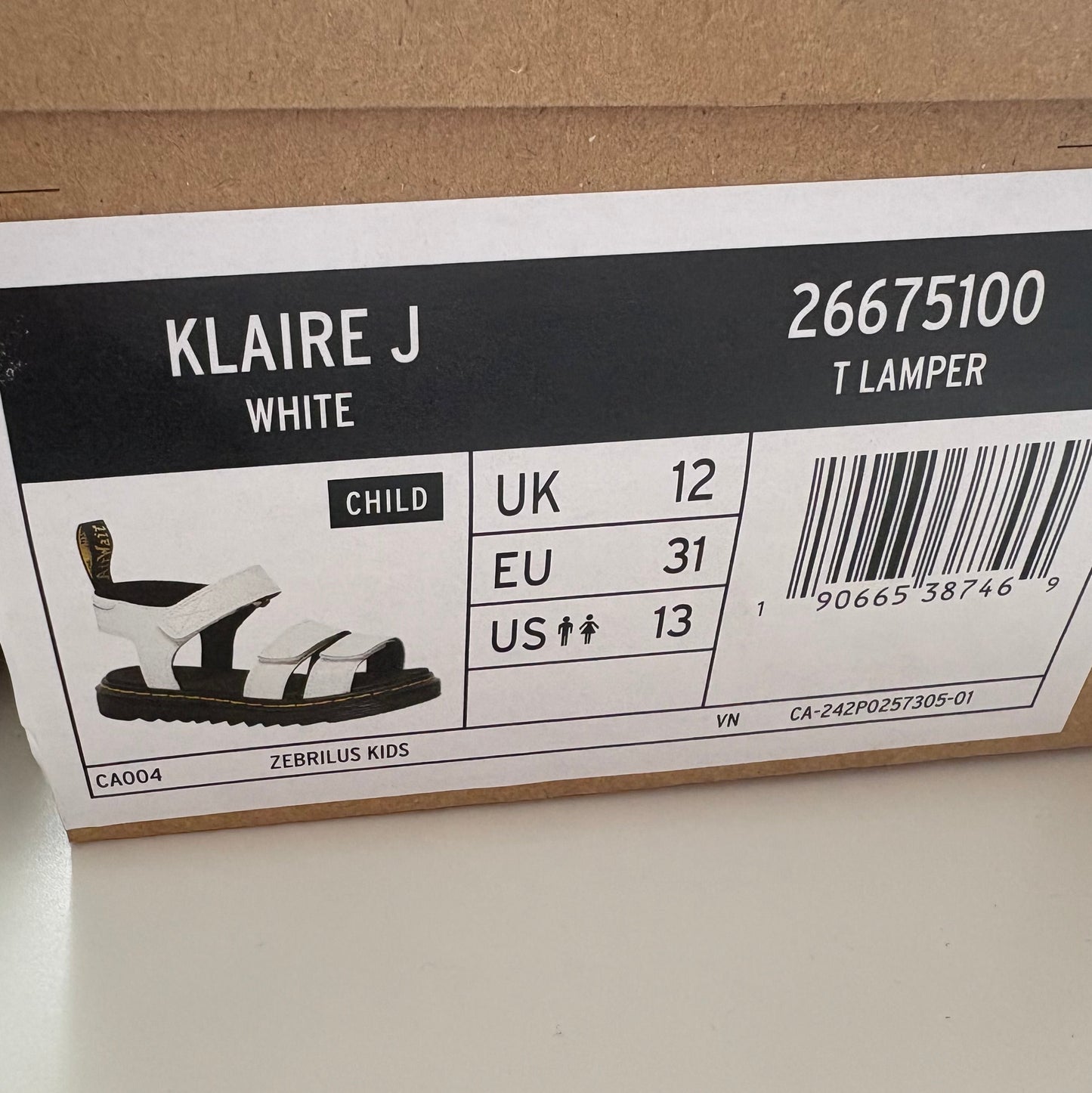 Sandales Dr. Martens | Taille 13US