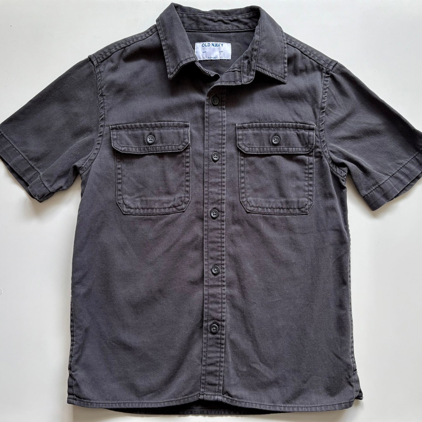 Sur-chemise manches courtes Old Navy | 8 ans (Medium)