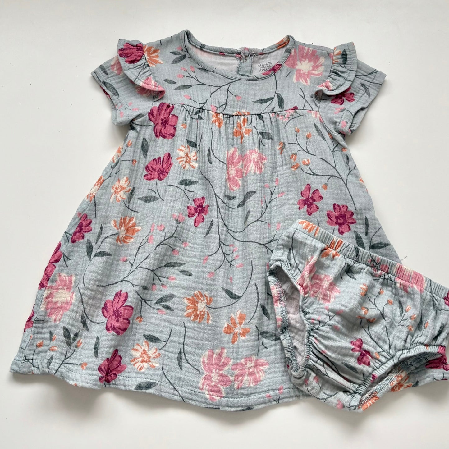 Robe en mousseline Deux par deux | 18 mois