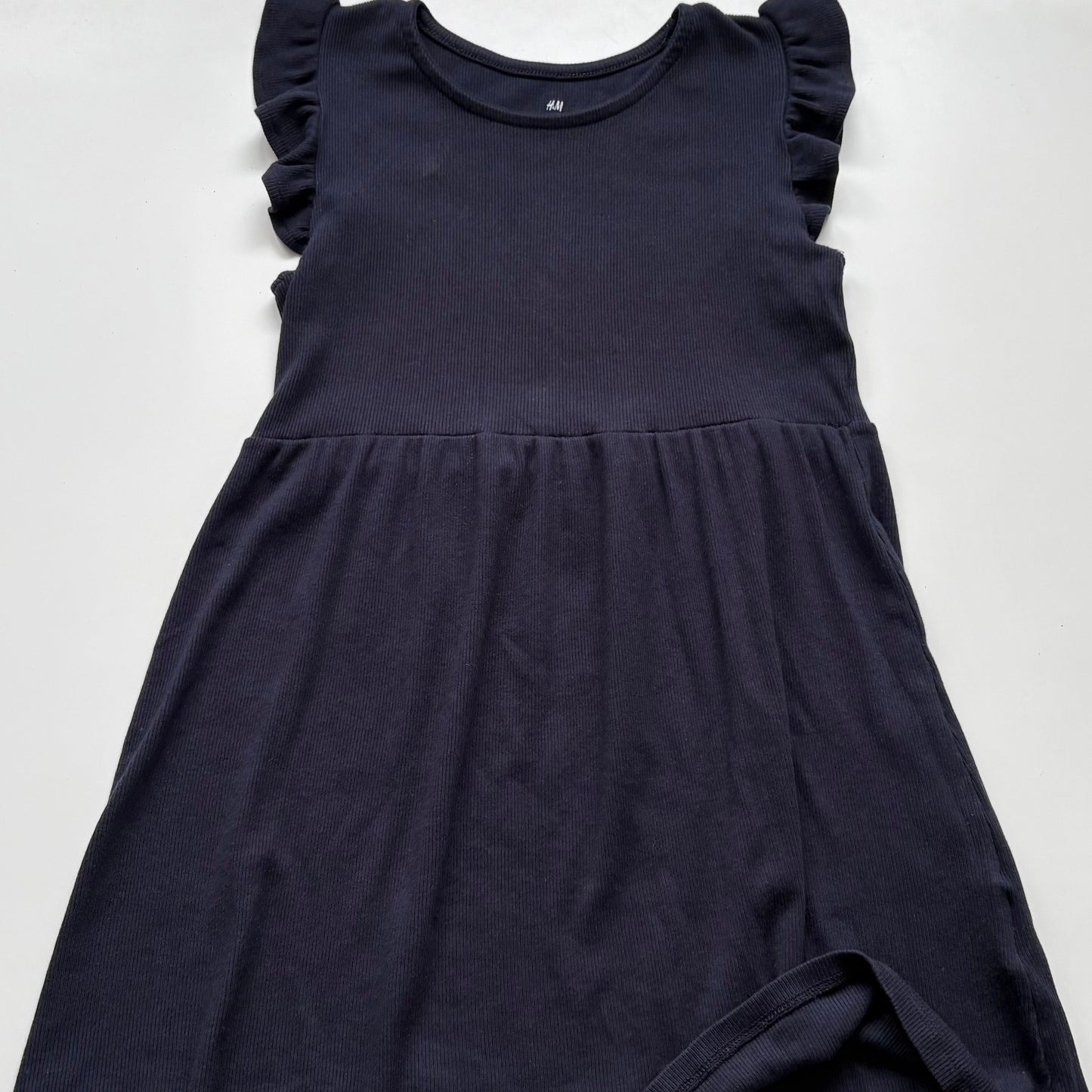 Robe côtelé H&M | 5-6 ans (marine)