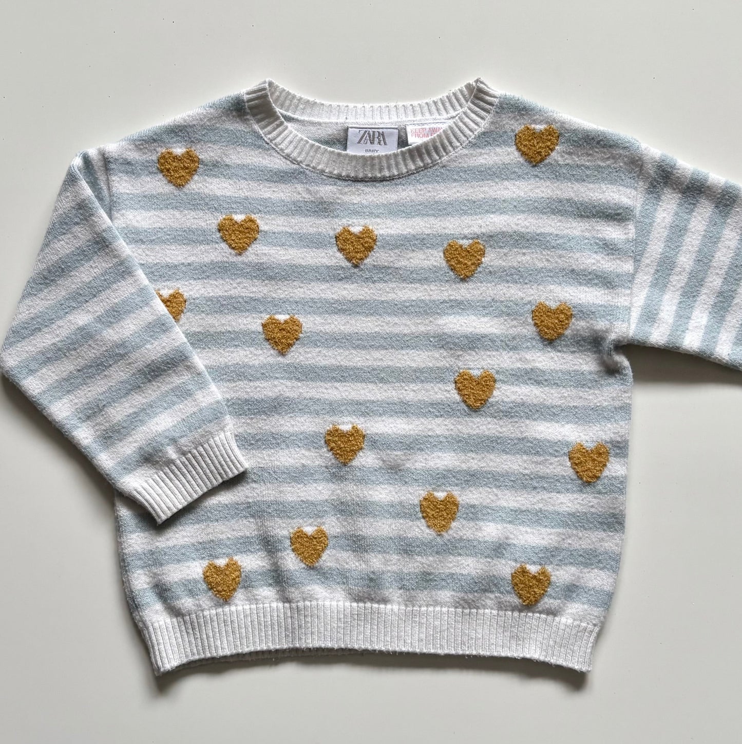 Crewneck Zara | 9-12 mois (fait grand)