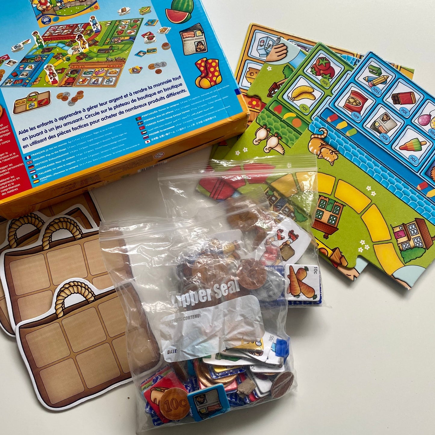Jeu - Je fais les courses - Orchard toys